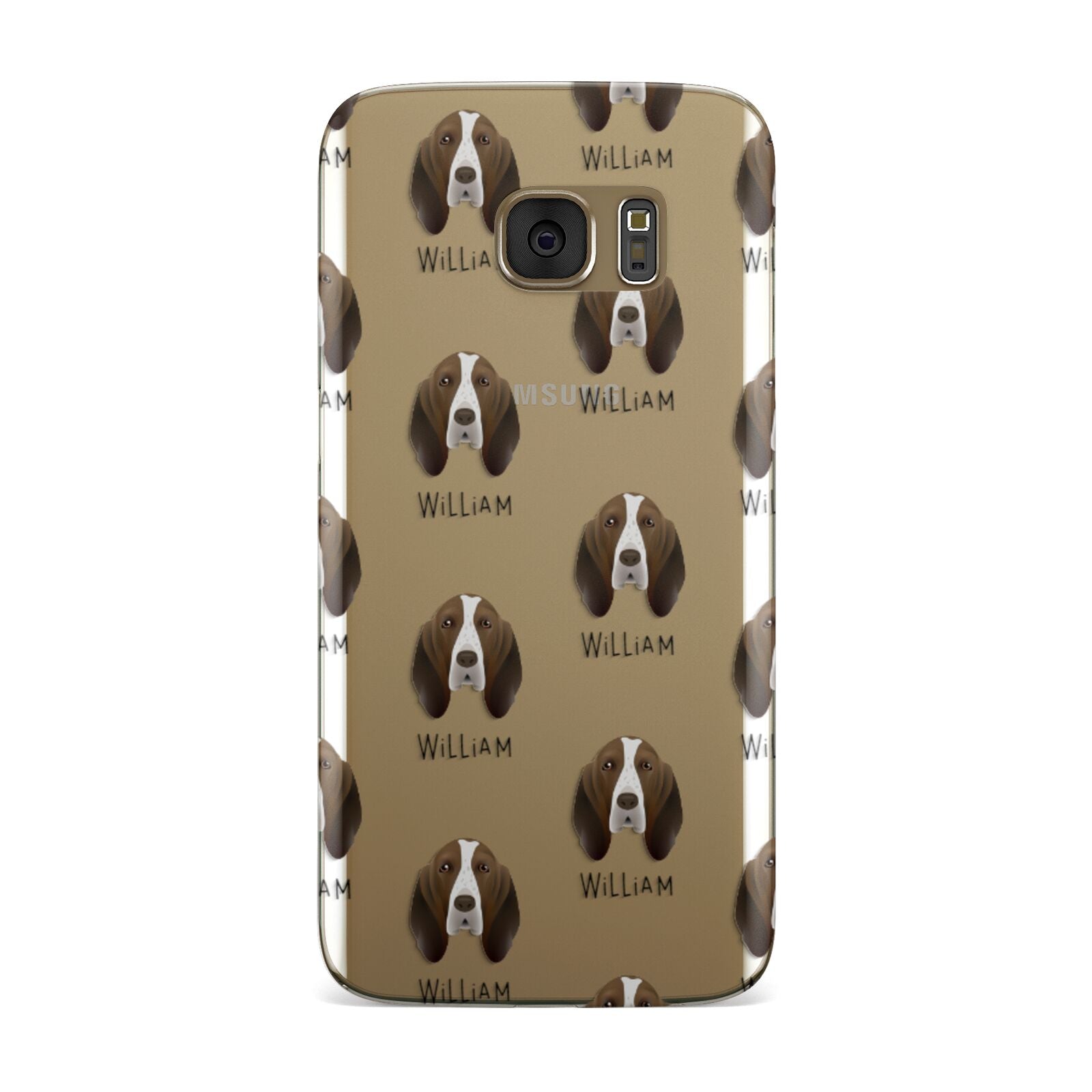 Bracco Italiano Icon with Name Samsung Galaxy Case