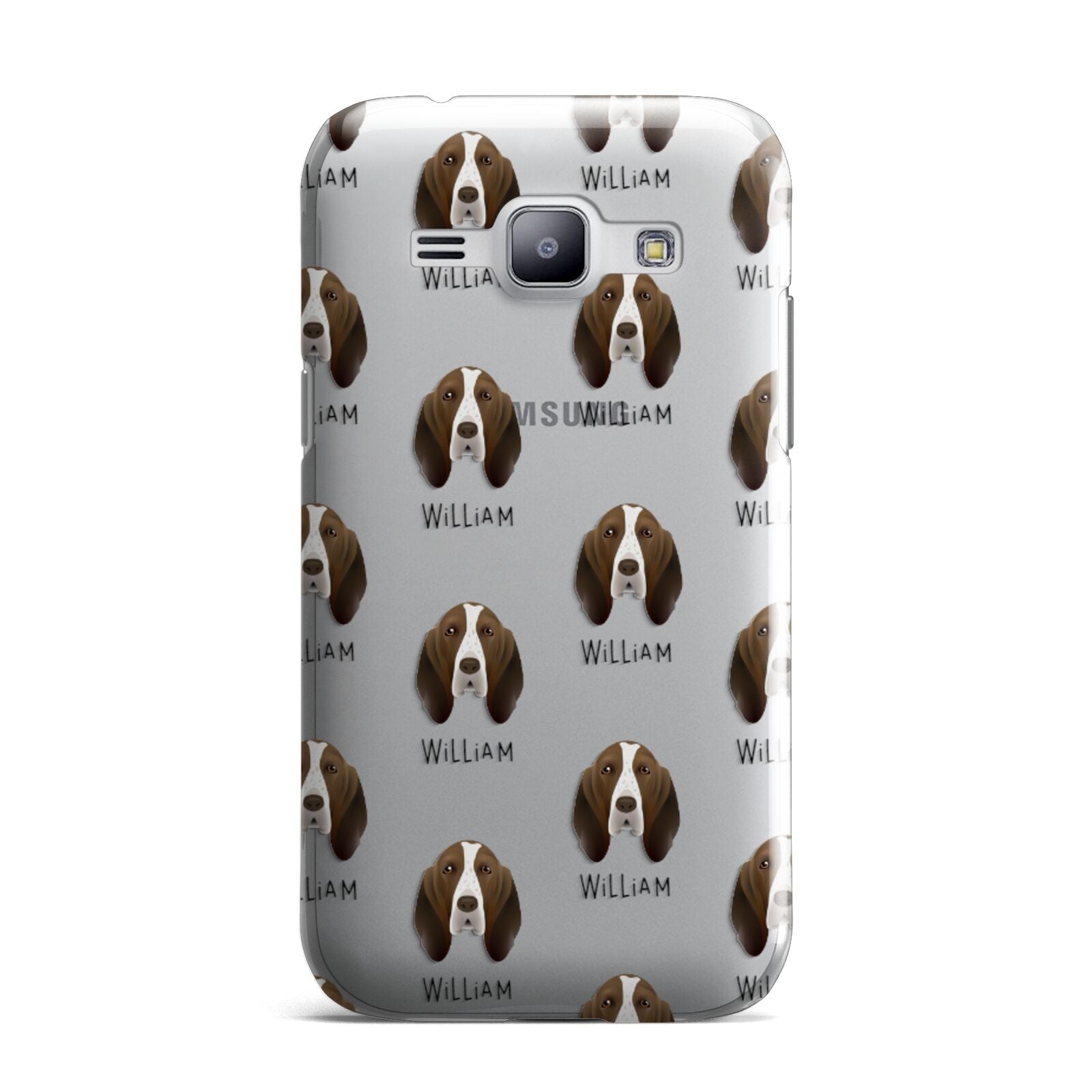 Bracco Italiano Icon with Name Samsung Galaxy J1 2015 Case