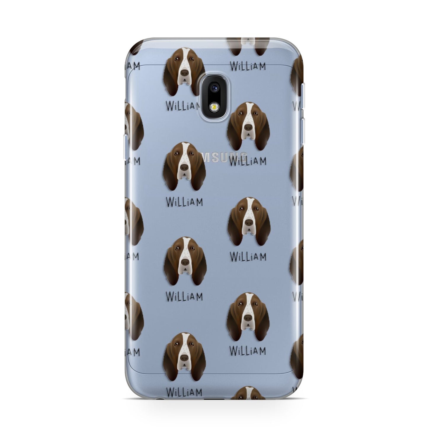 Bracco Italiano Icon with Name Samsung Galaxy J3 2017 Case