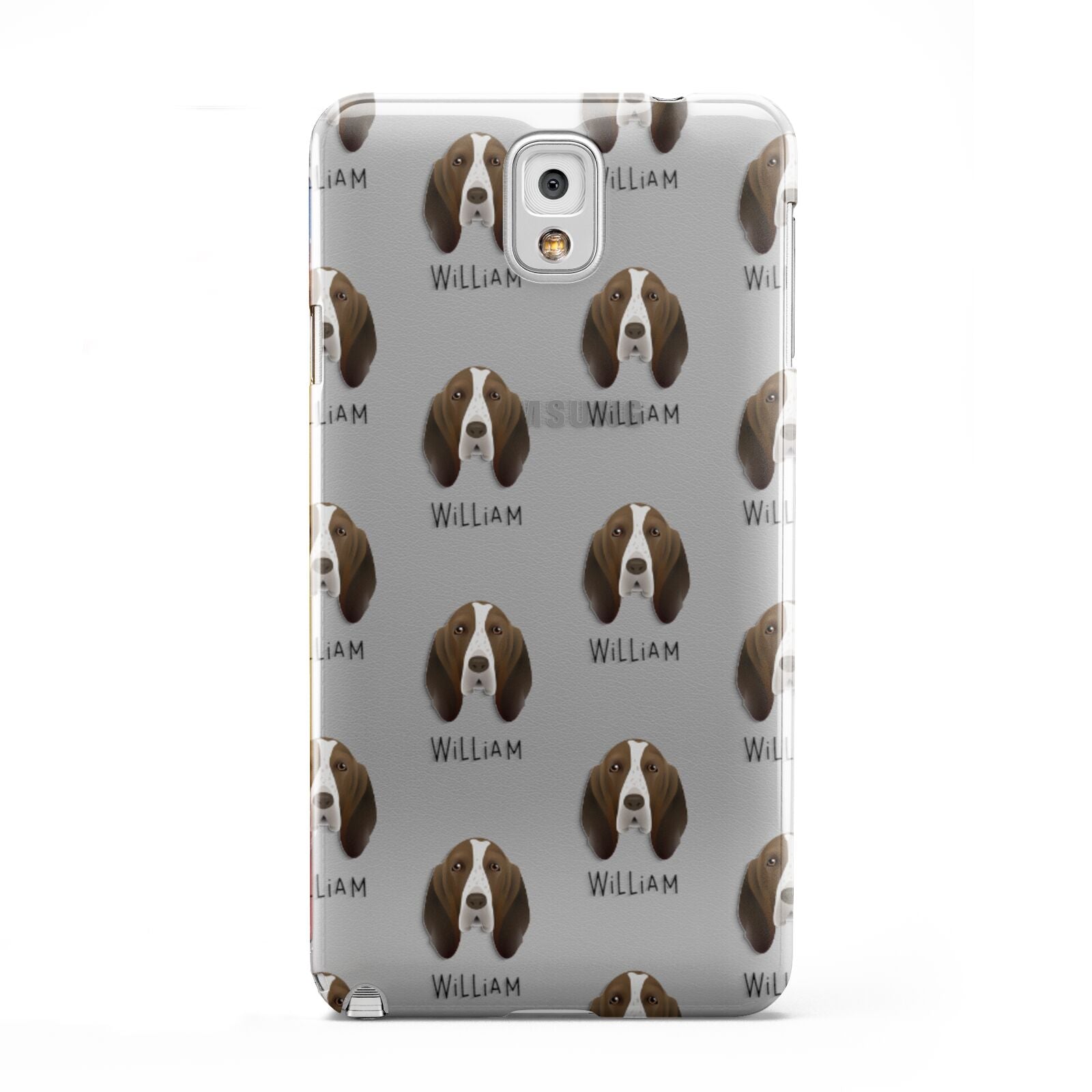 Bracco Italiano Icon with Name Samsung Galaxy Note 3 Case