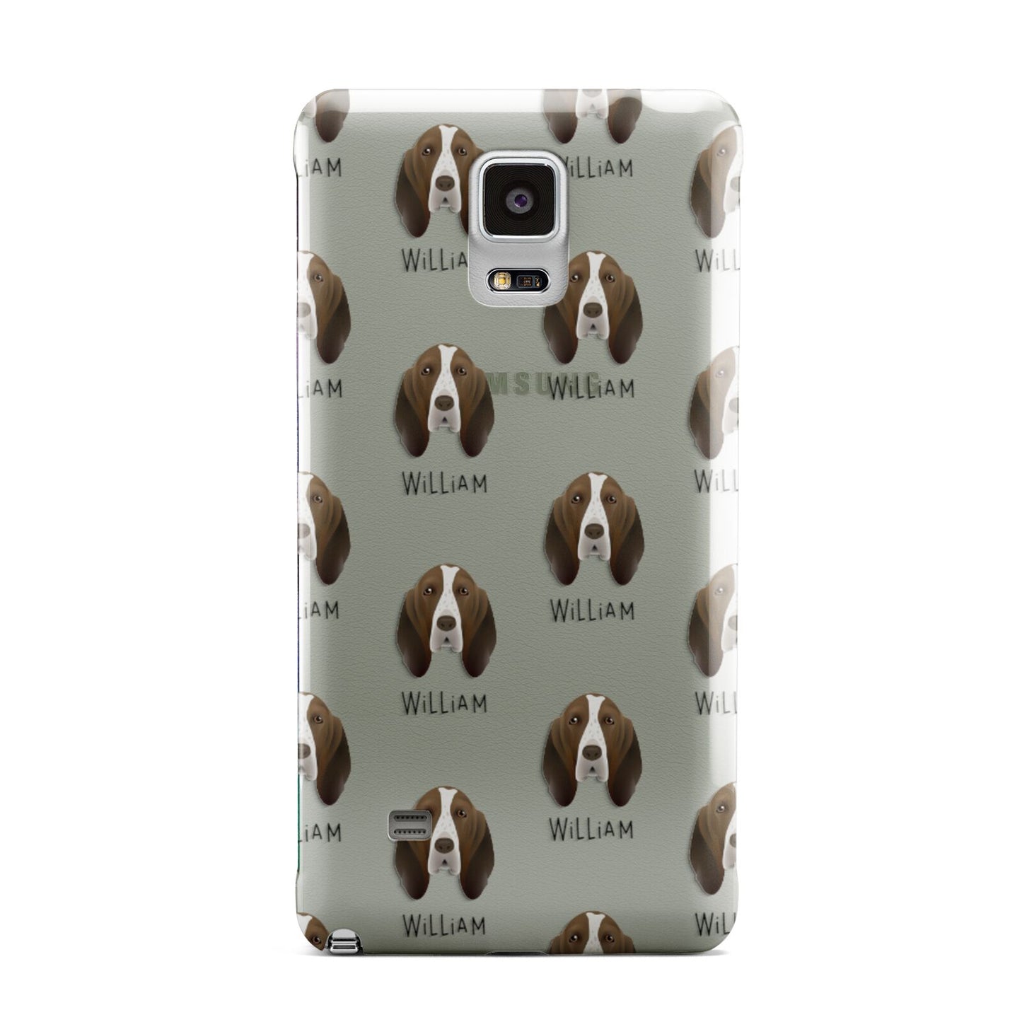 Bracco Italiano Icon with Name Samsung Galaxy Note 4 Case