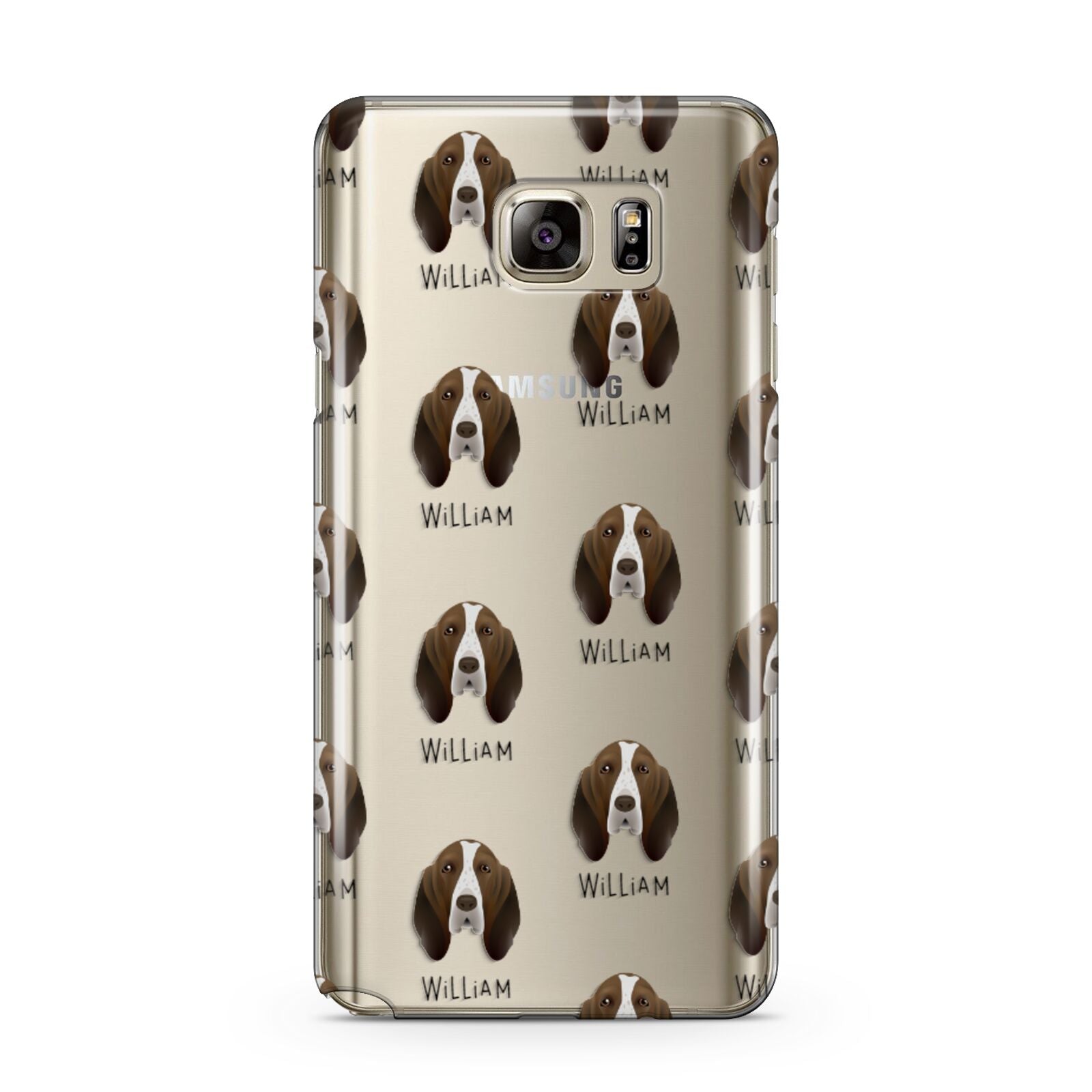 Bracco Italiano Icon with Name Samsung Galaxy Note 5 Case