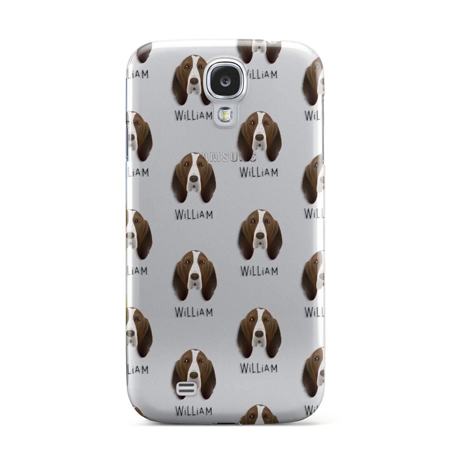 Bracco Italiano Icon with Name Samsung Galaxy S4 Case