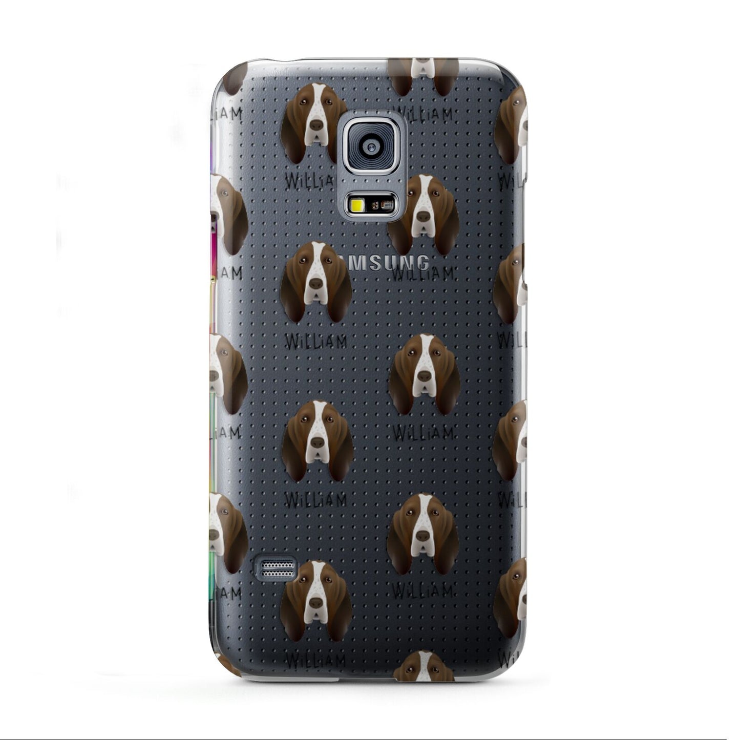 Bracco Italiano Icon with Name Samsung Galaxy S5 Mini Case