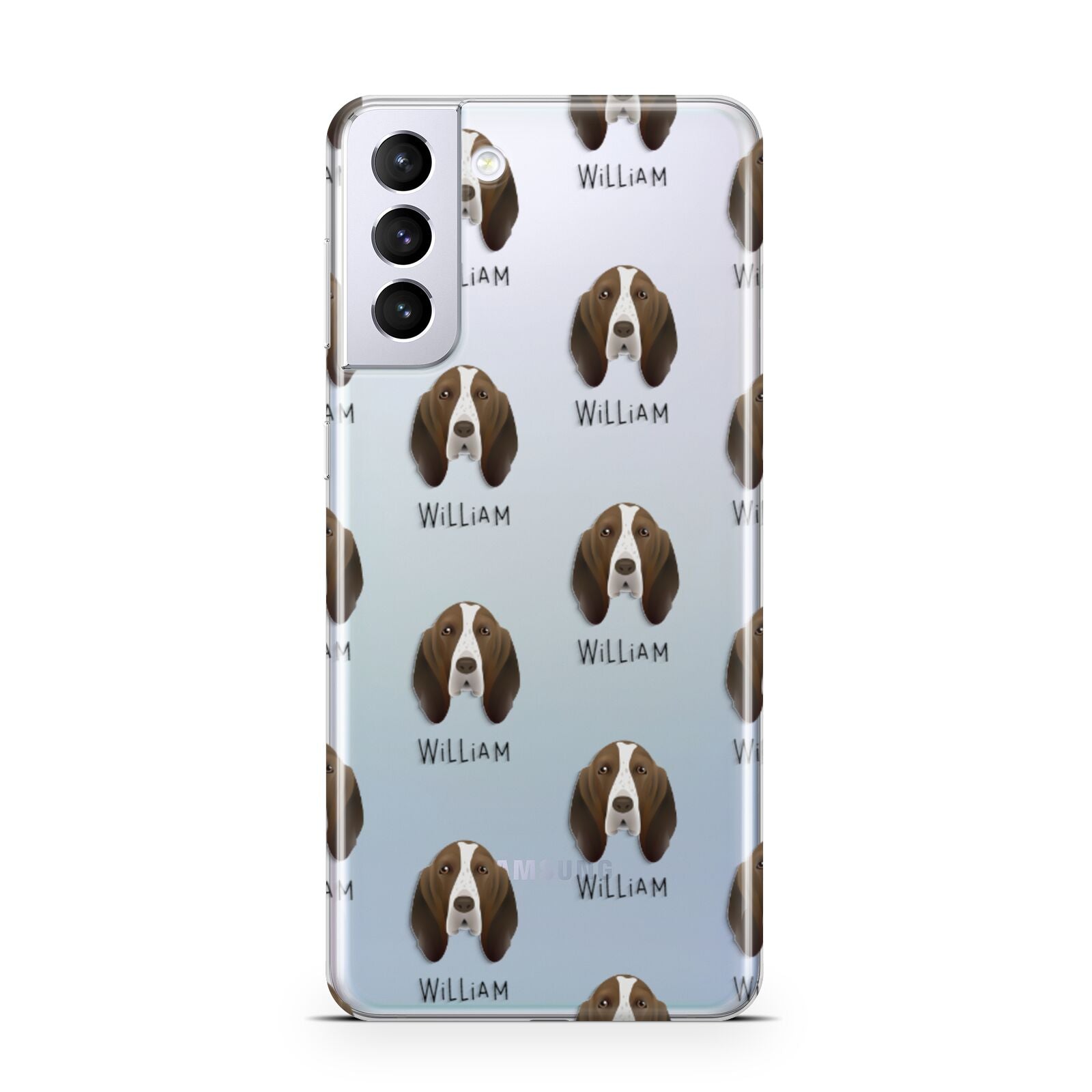 Bracco Italiano Icon with Name Samsung S21 Plus Phone Case