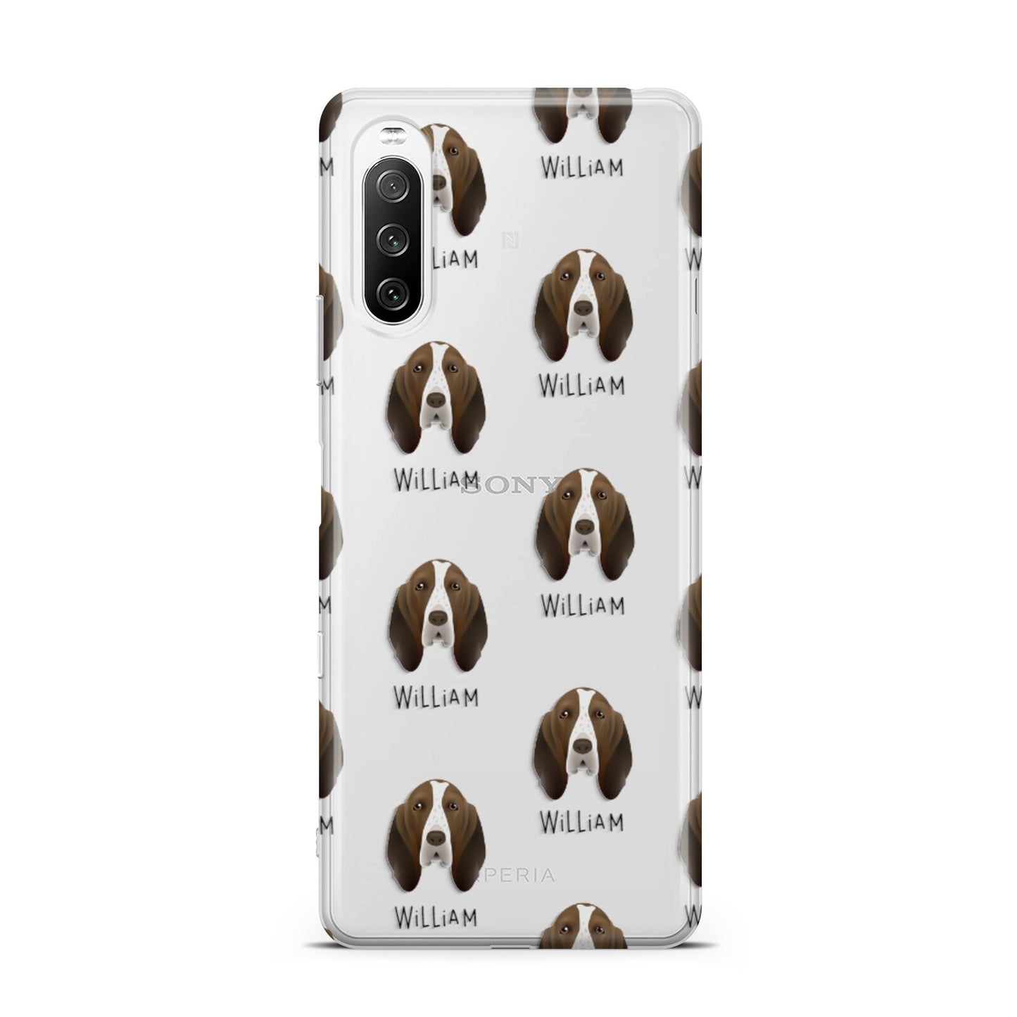 Bracco Italiano Icon with Name Sony Xperia 10 III Case