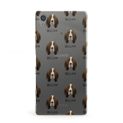 Bracco Italiano Icon with Name Sony Xperia Case