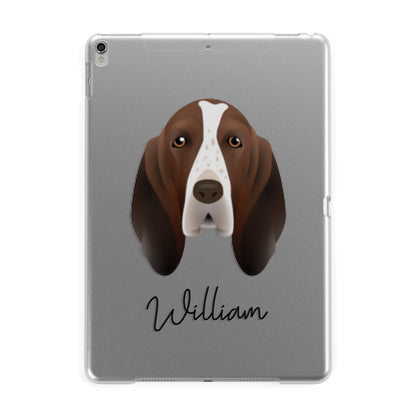 Bracco Italiano Personalised Apple iPad Silver Case