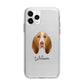 Bracco Italiano Personalised Apple iPhone 11 Pro Max in Silver with Bumper Case