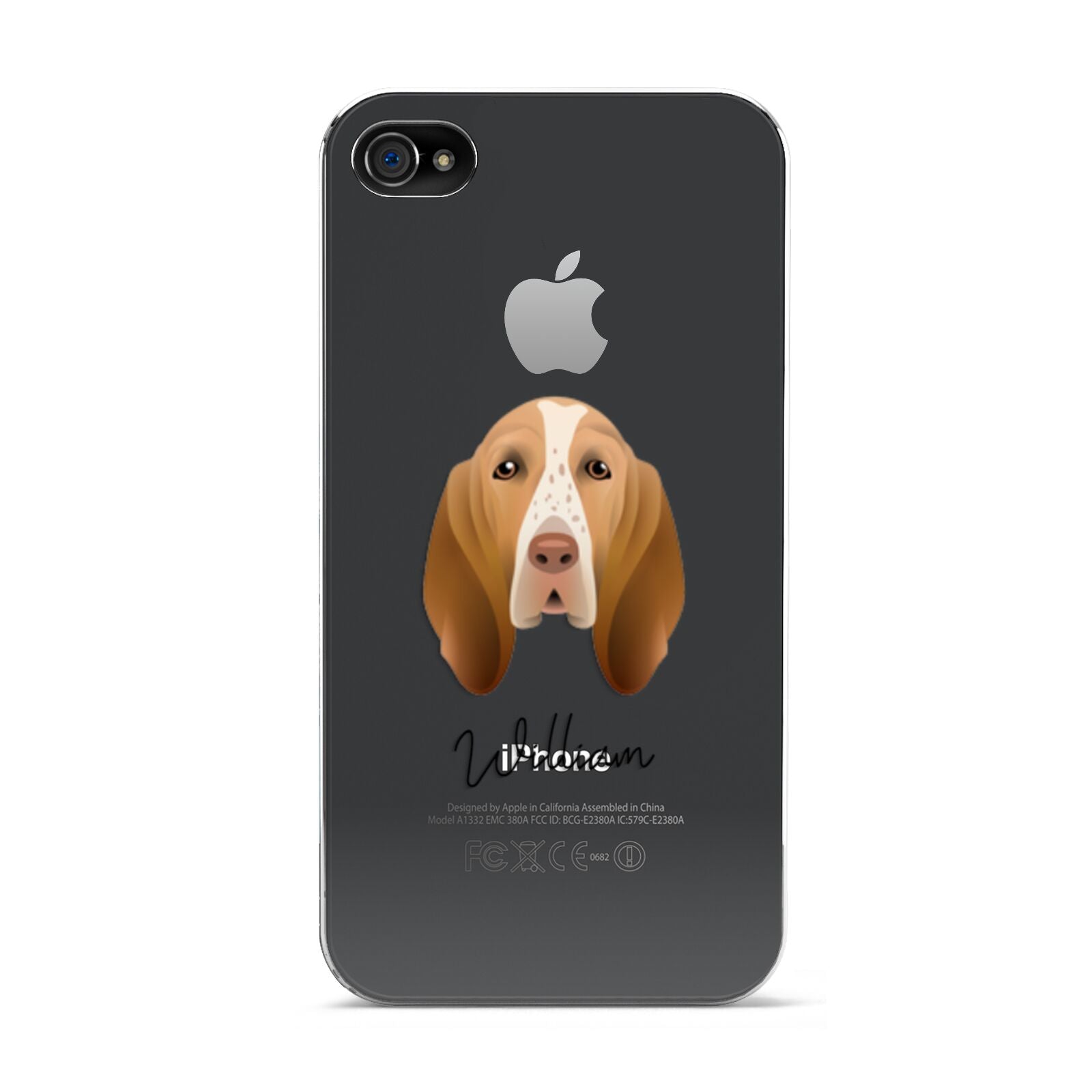 Bracco Italiano Personalised Apple iPhone 4s Case