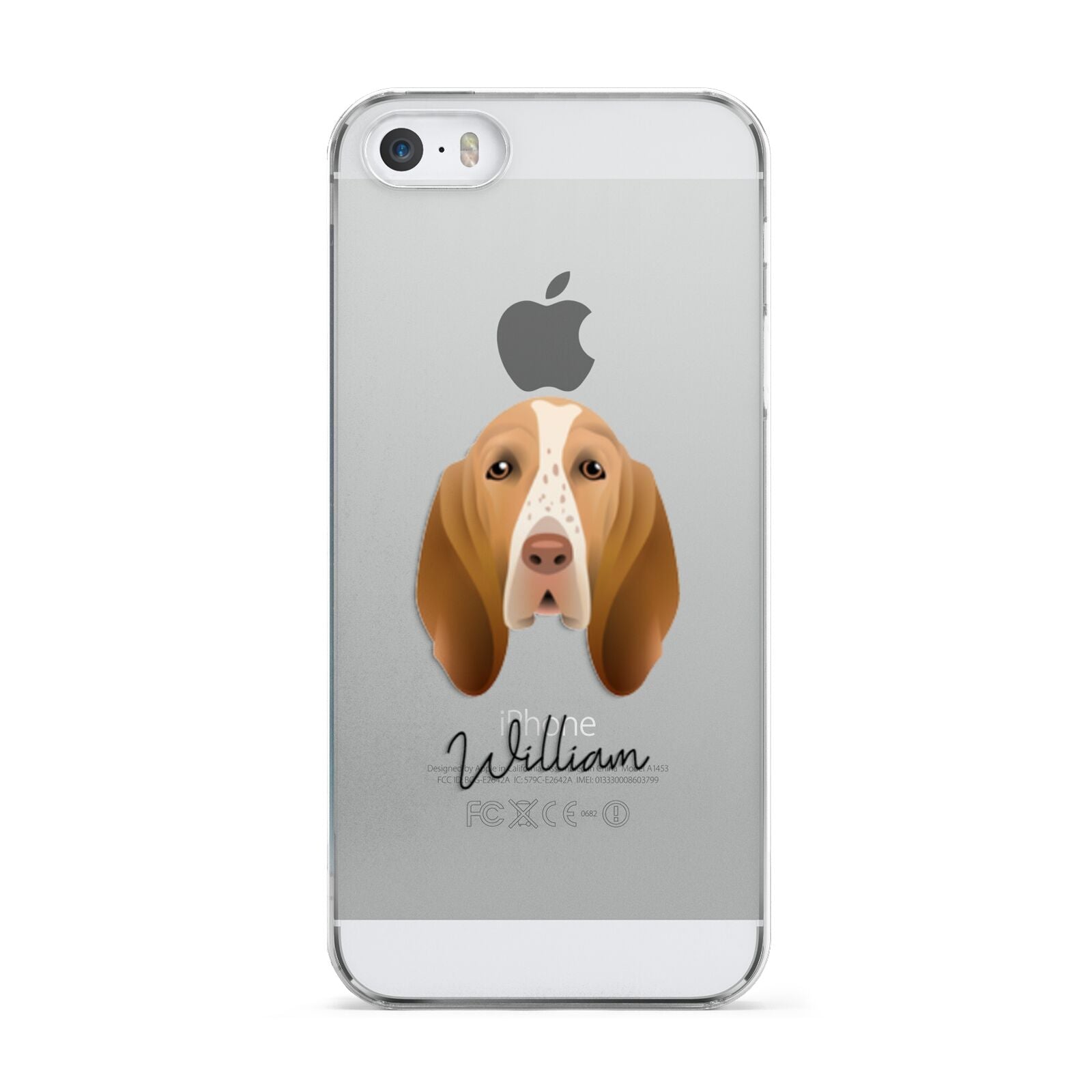 Bracco Italiano Personalised Apple iPhone 5 Case