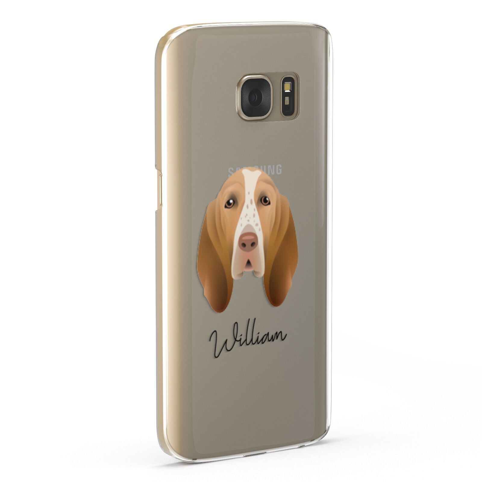 Bracco Italiano Personalised Samsung Galaxy Case Fourty Five Degrees