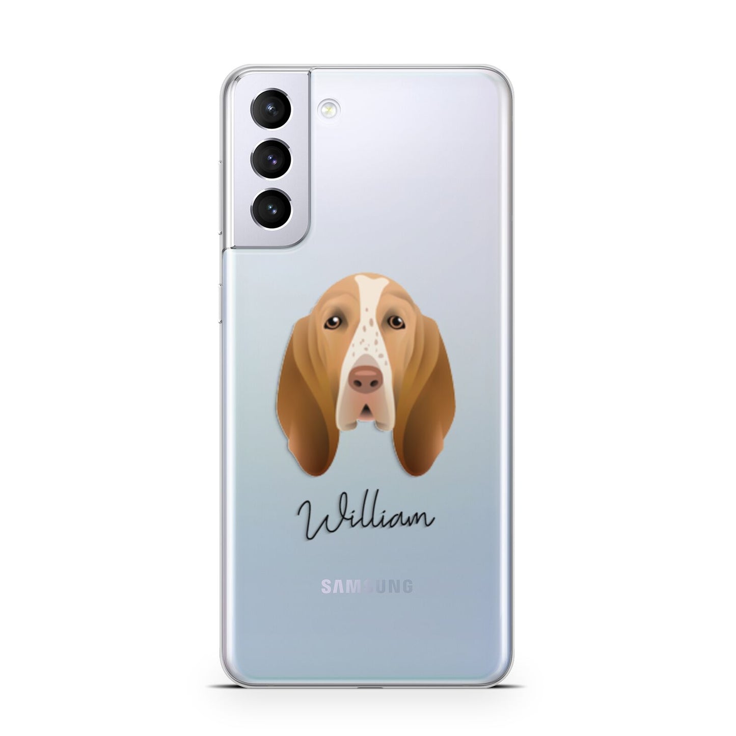 Bracco Italiano Personalised Samsung S21 Plus Phone Case