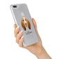 Bracco Italiano Personalised iPhone 7 Plus Bumper Case on Silver iPhone Alternative Image
