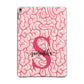 Brain Background with Monogram and Text Apple iPad Grey Case