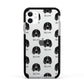 Braque D Auvergne Icon with Name Apple iPhone 11 in White with Black Impact Case