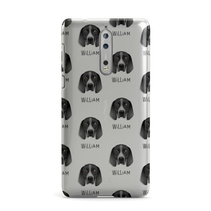 Braque D Auvergne Icon with Name Nokia Case