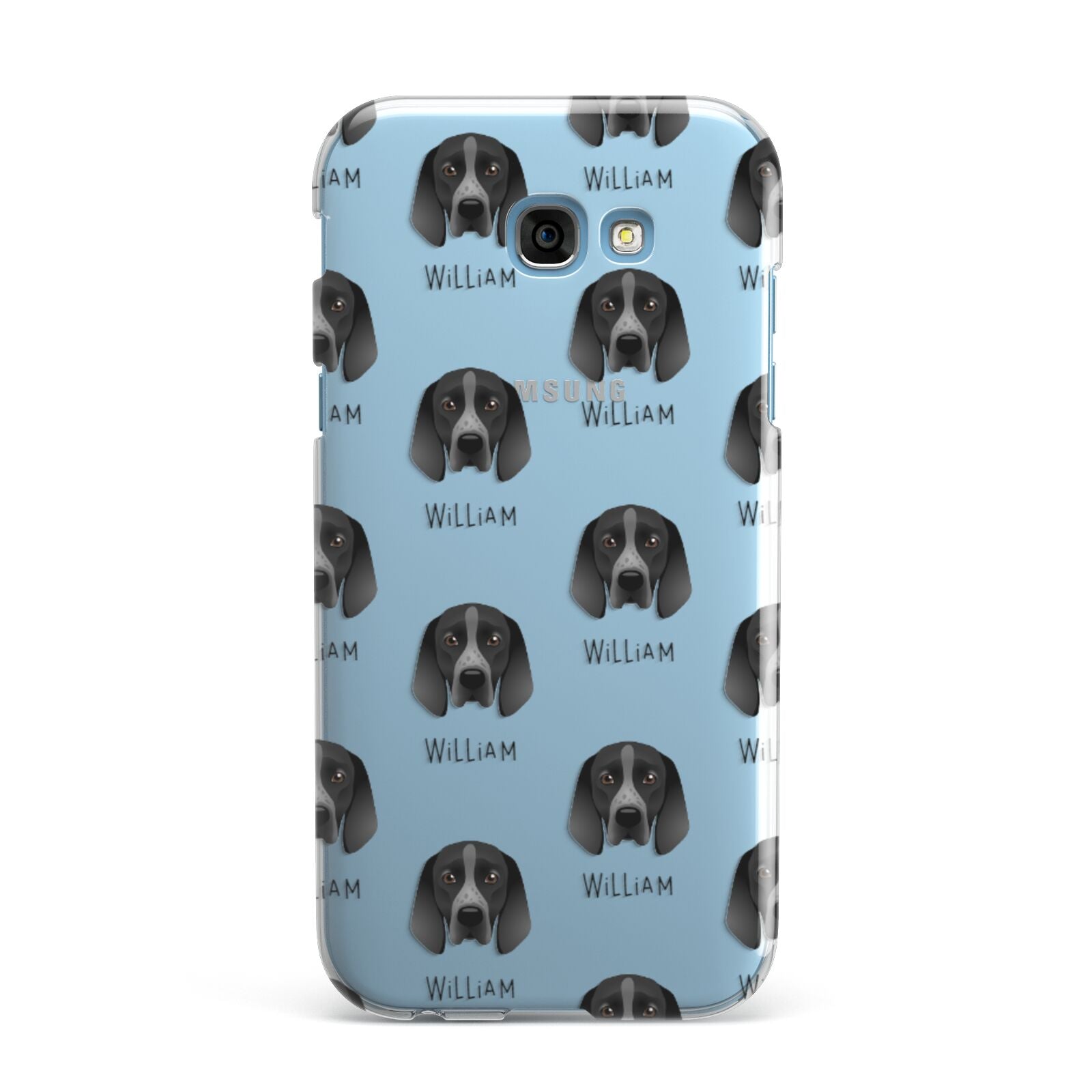 Braque D Auvergne Icon with Name Samsung Galaxy A7 2017 Case