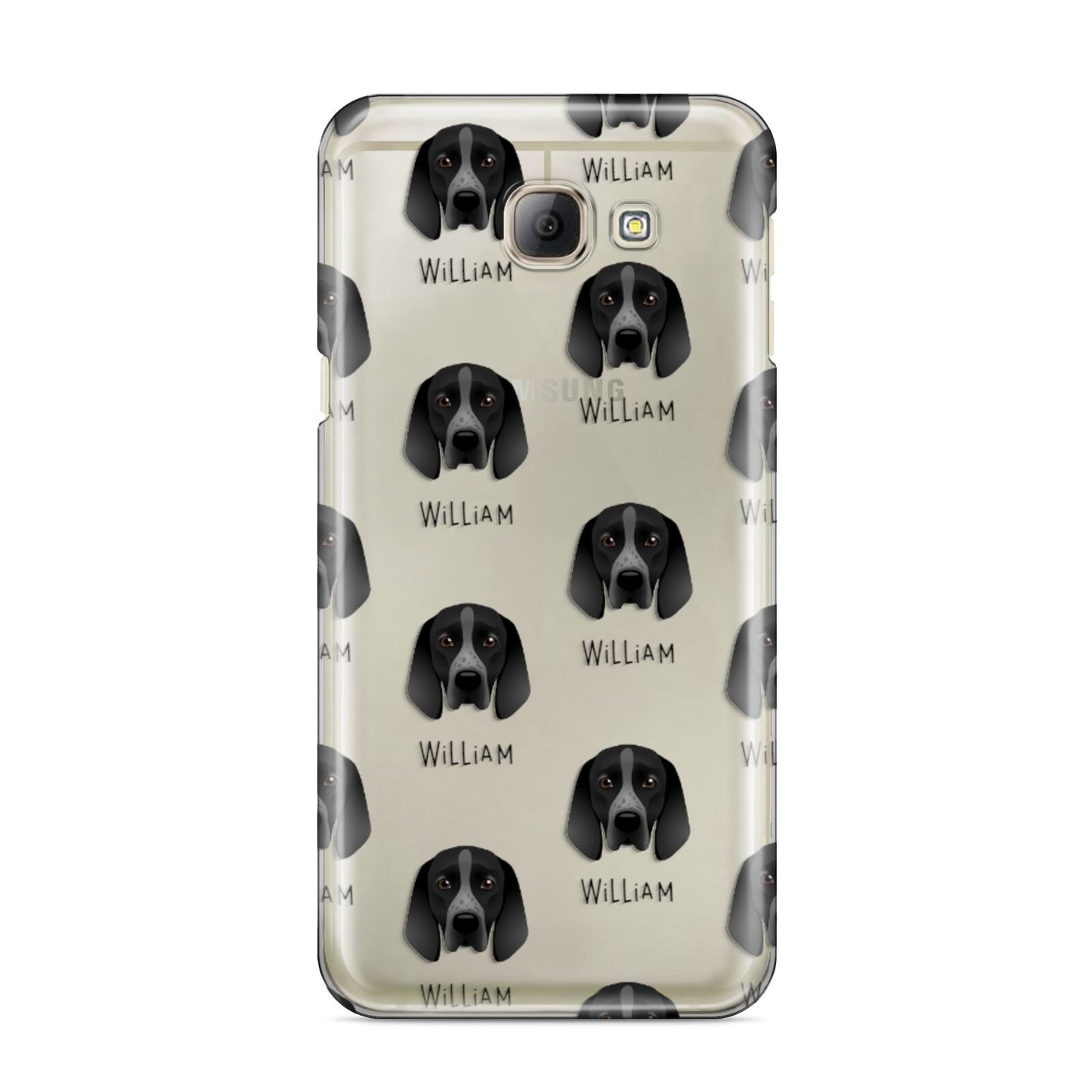 Braque D Auvergne Icon with Name Samsung Galaxy A8 2016 Case