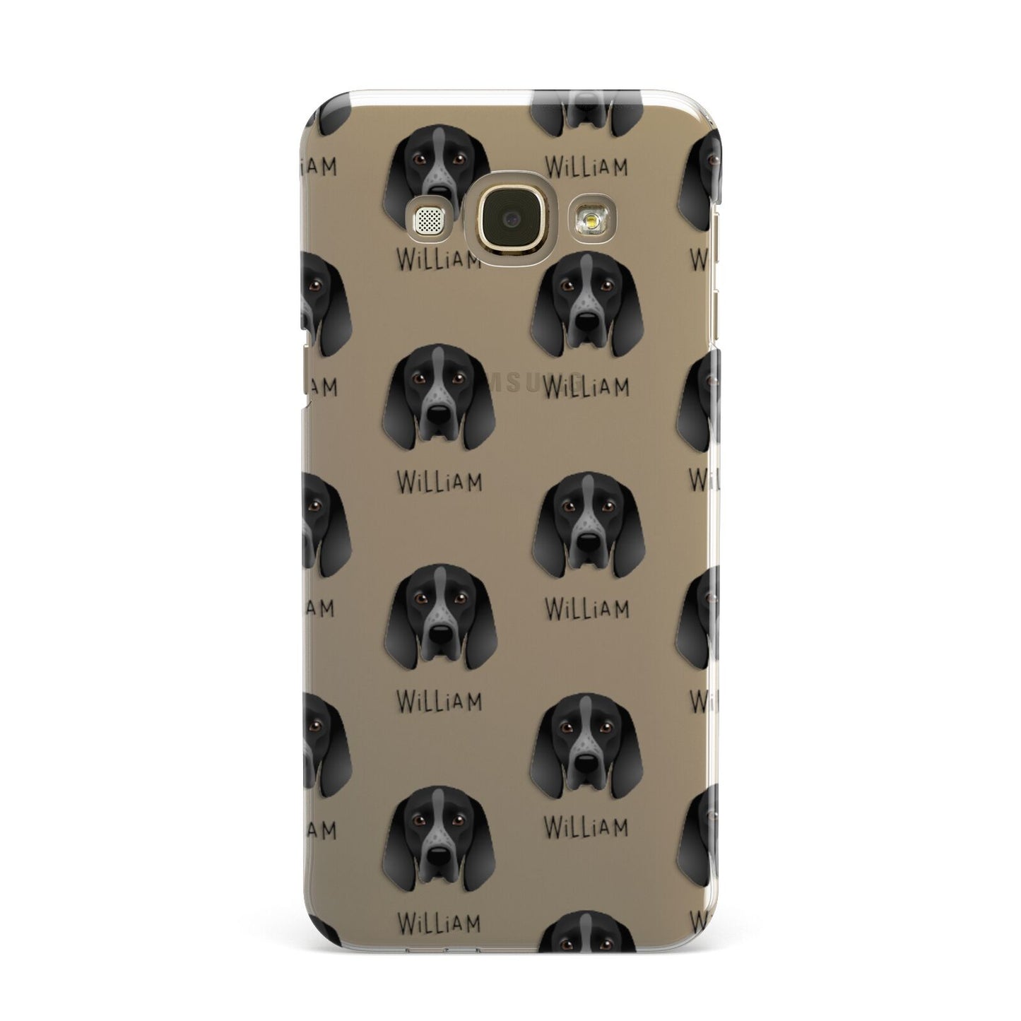 Braque D Auvergne Icon with Name Samsung Galaxy A8 Case