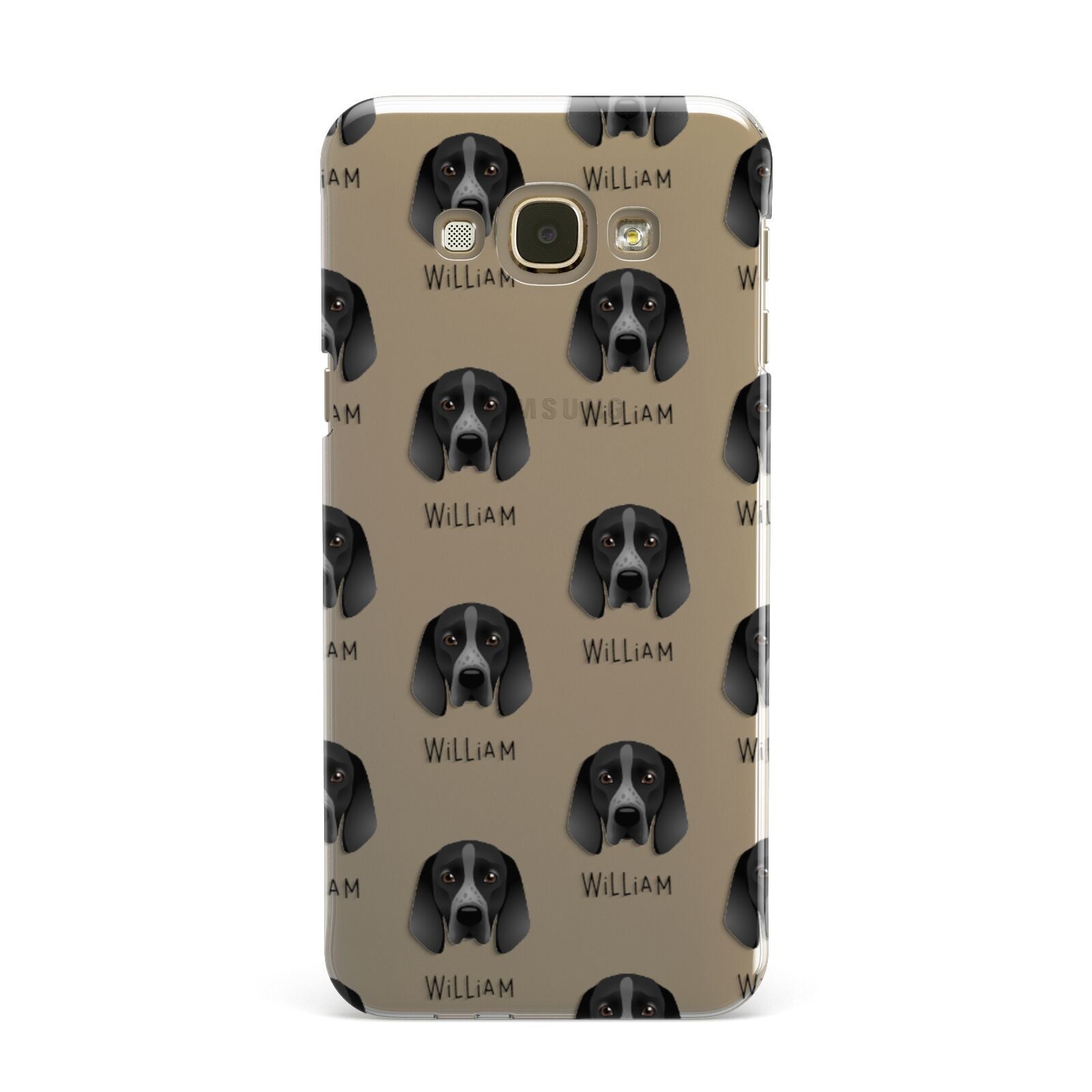 Braque D Auvergne Icon with Name Samsung Galaxy A8 Case