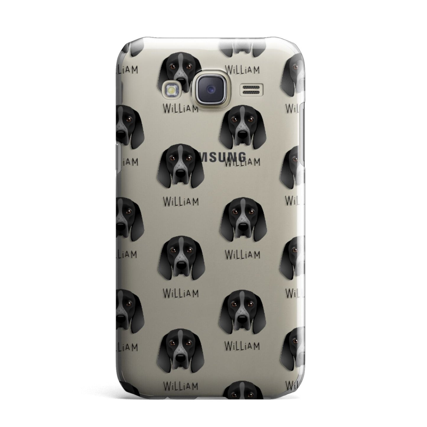 Braque D Auvergne Icon with Name Samsung Galaxy J7 Case