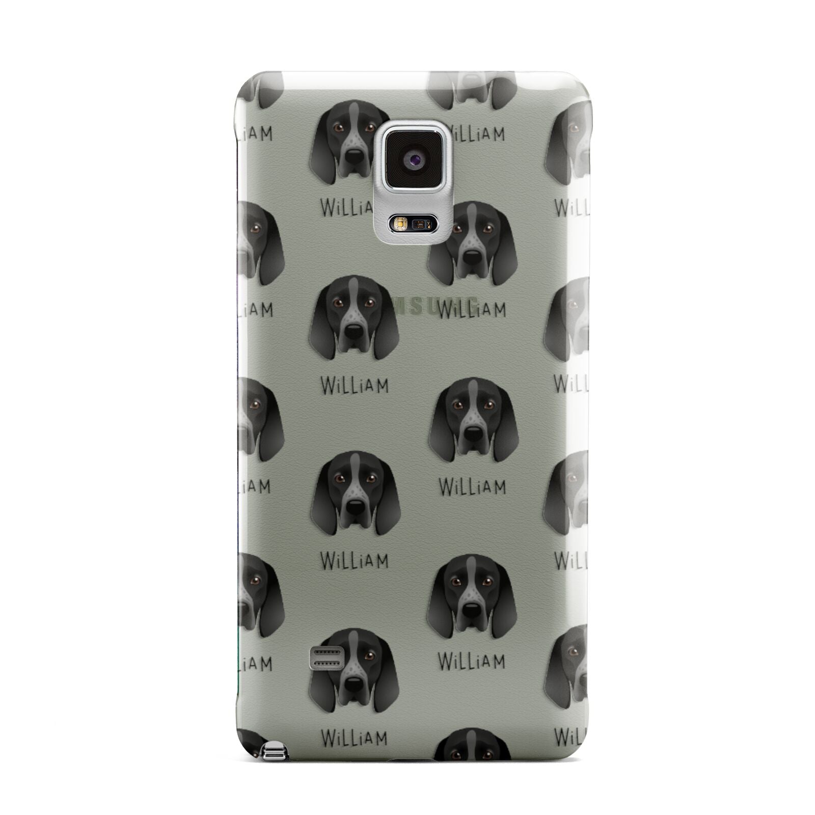 Braque D Auvergne Icon with Name Samsung Galaxy Note 4 Case