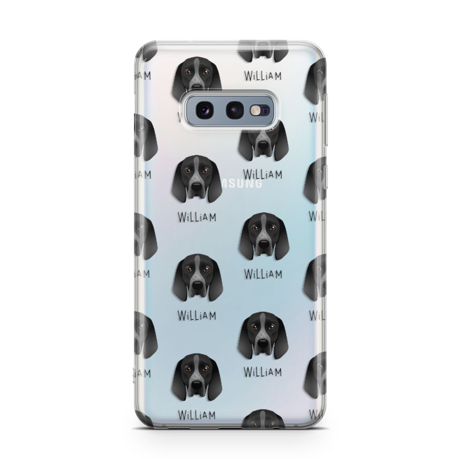 Braque D Auvergne Icon with Name Samsung Galaxy S10E Case