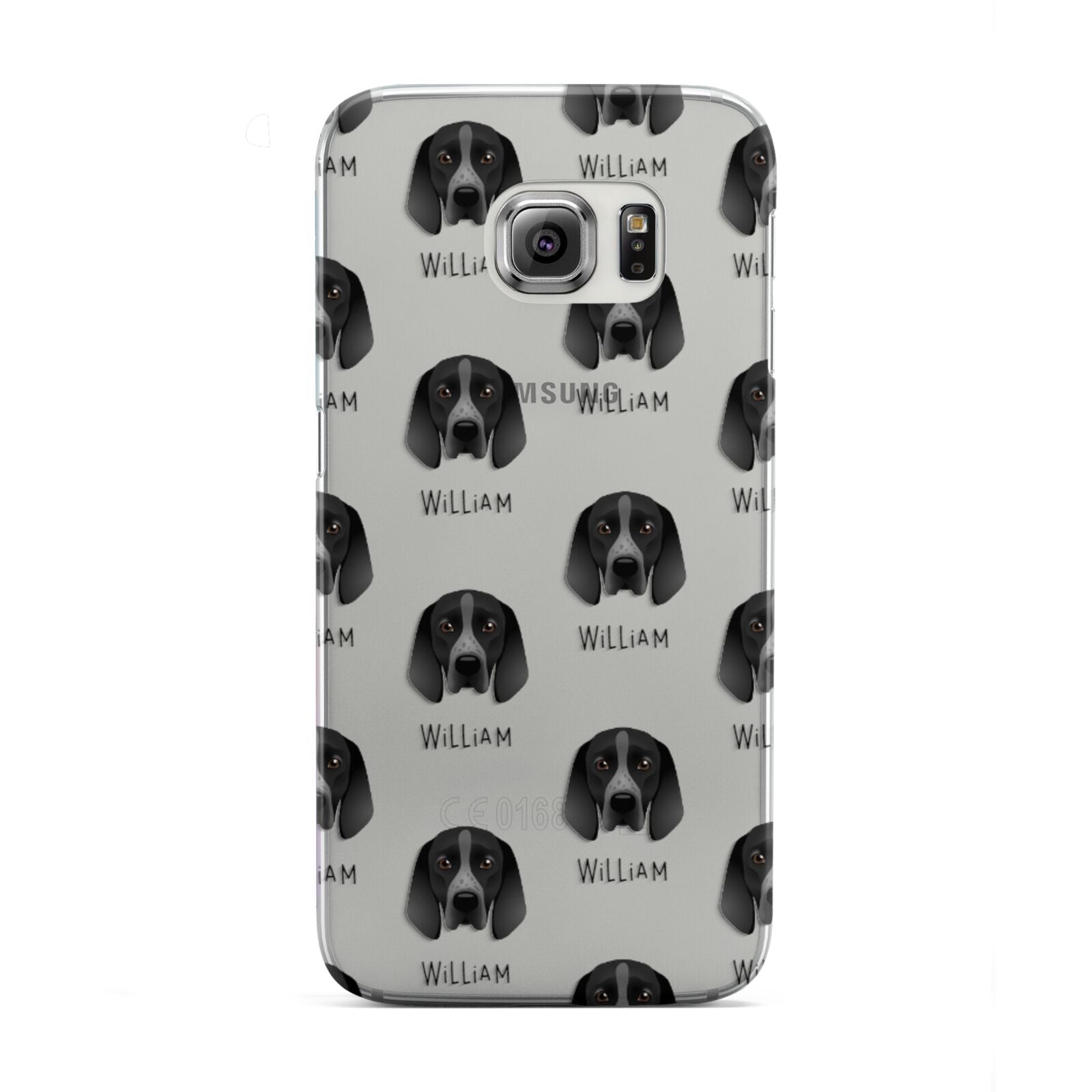 Braque D Auvergne Icon with Name Samsung Galaxy S6 Edge Case
