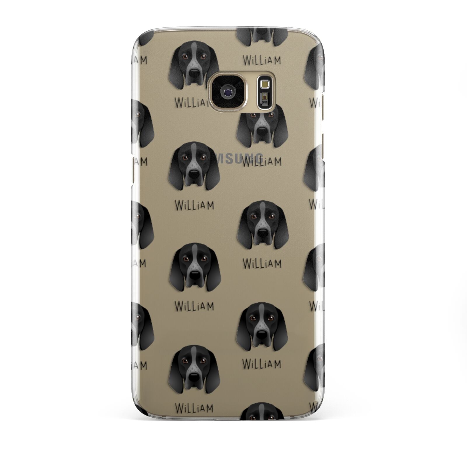 Braque D Auvergne Icon with Name Samsung Galaxy S7 Edge Case