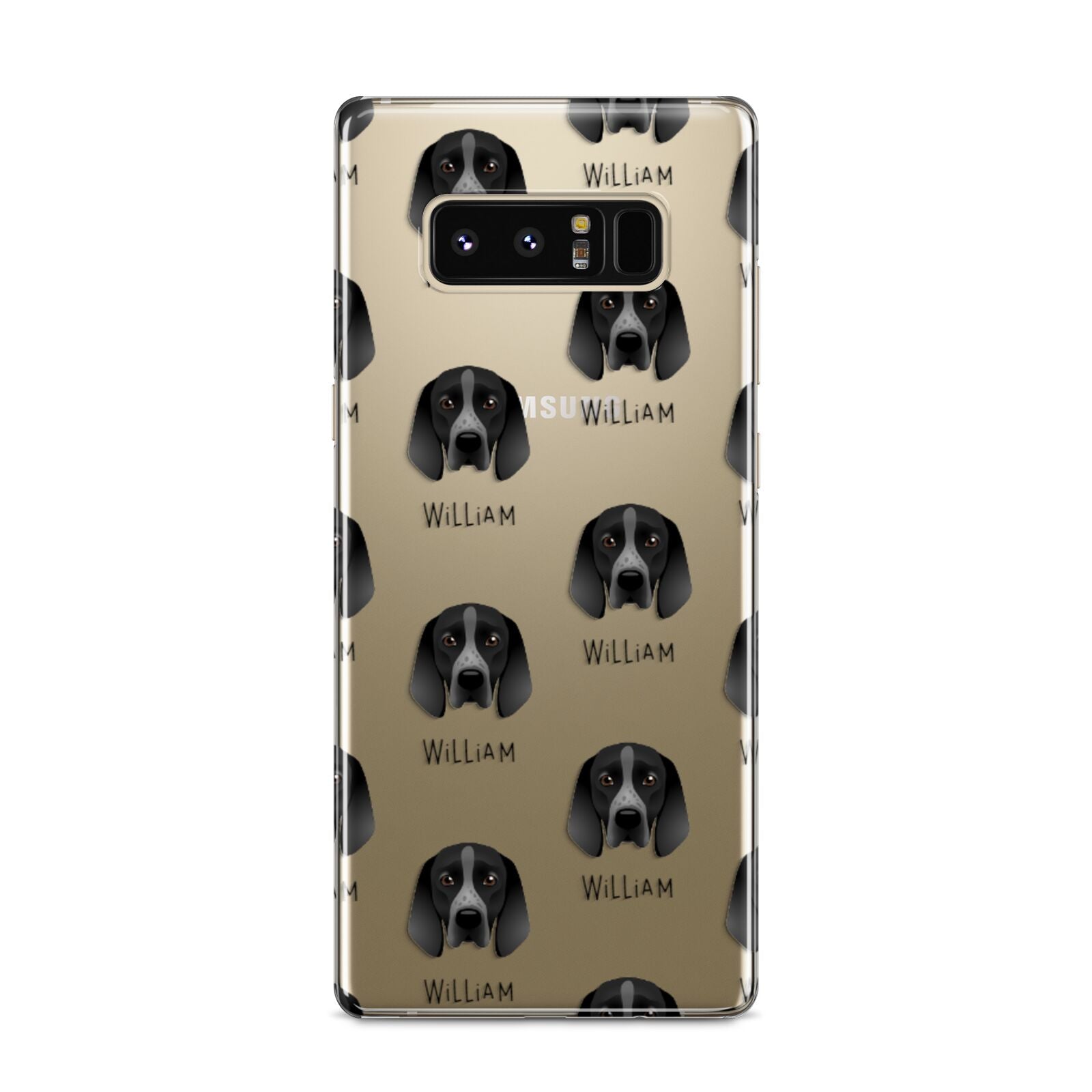 Braque D Auvergne Icon with Name Samsung Galaxy S8 Case