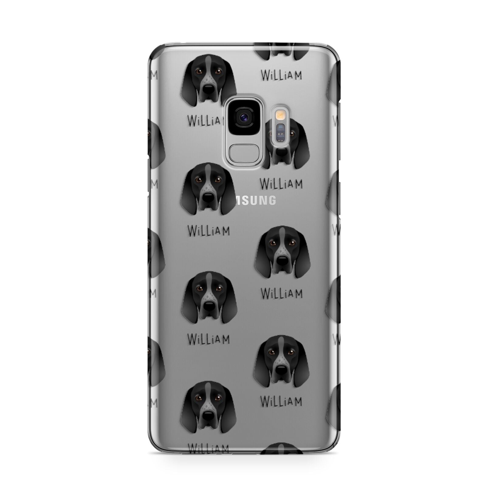 Braque D Auvergne Icon with Name Samsung Galaxy S9 Case