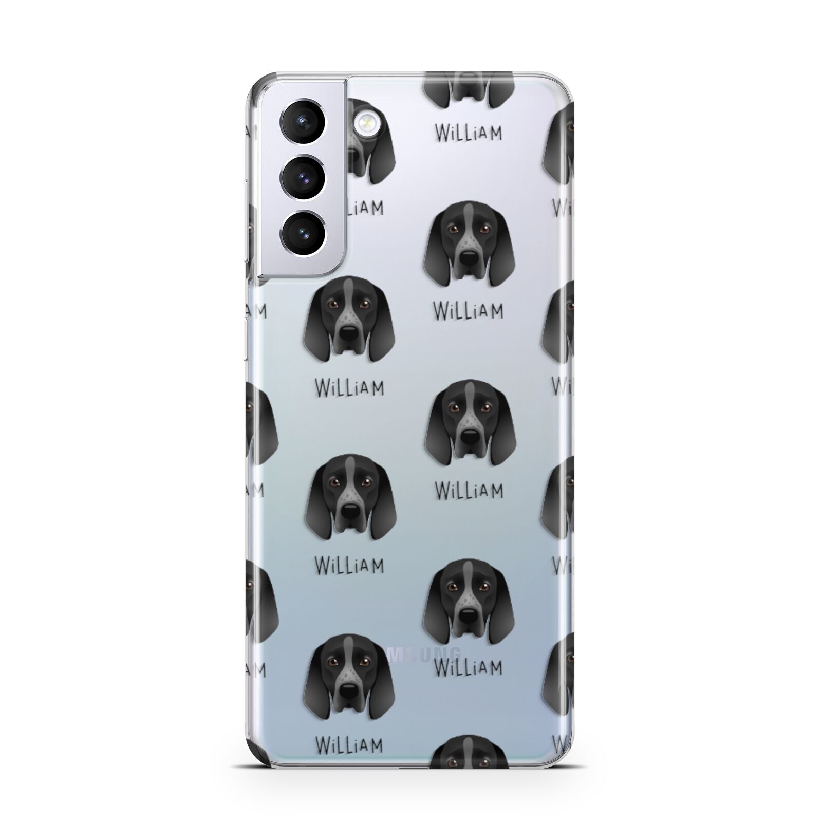 Braque D Auvergne Icon with Name Samsung S21 Plus Phone Case