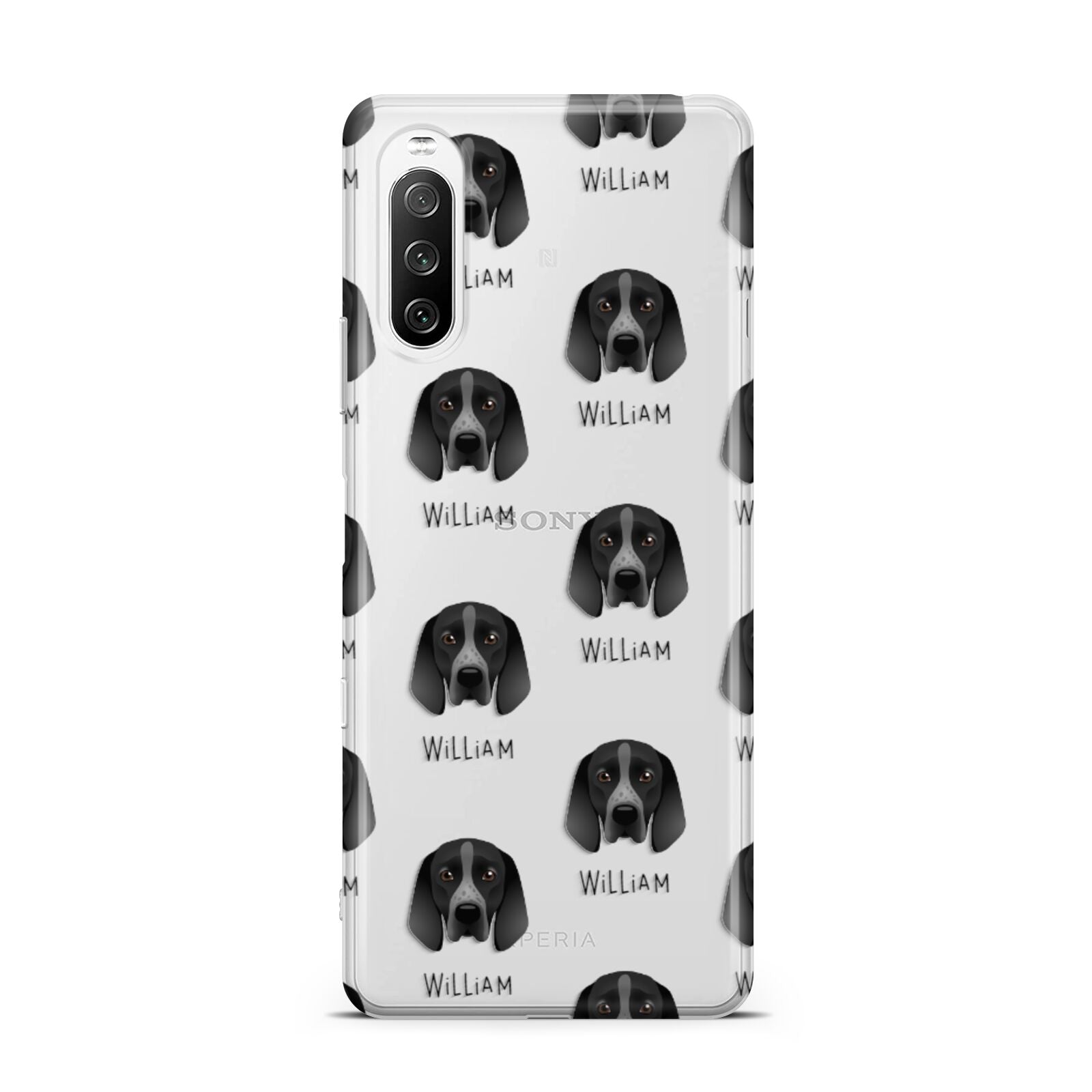 Braque D Auvergne Icon with Name Sony Xperia 10 III Case