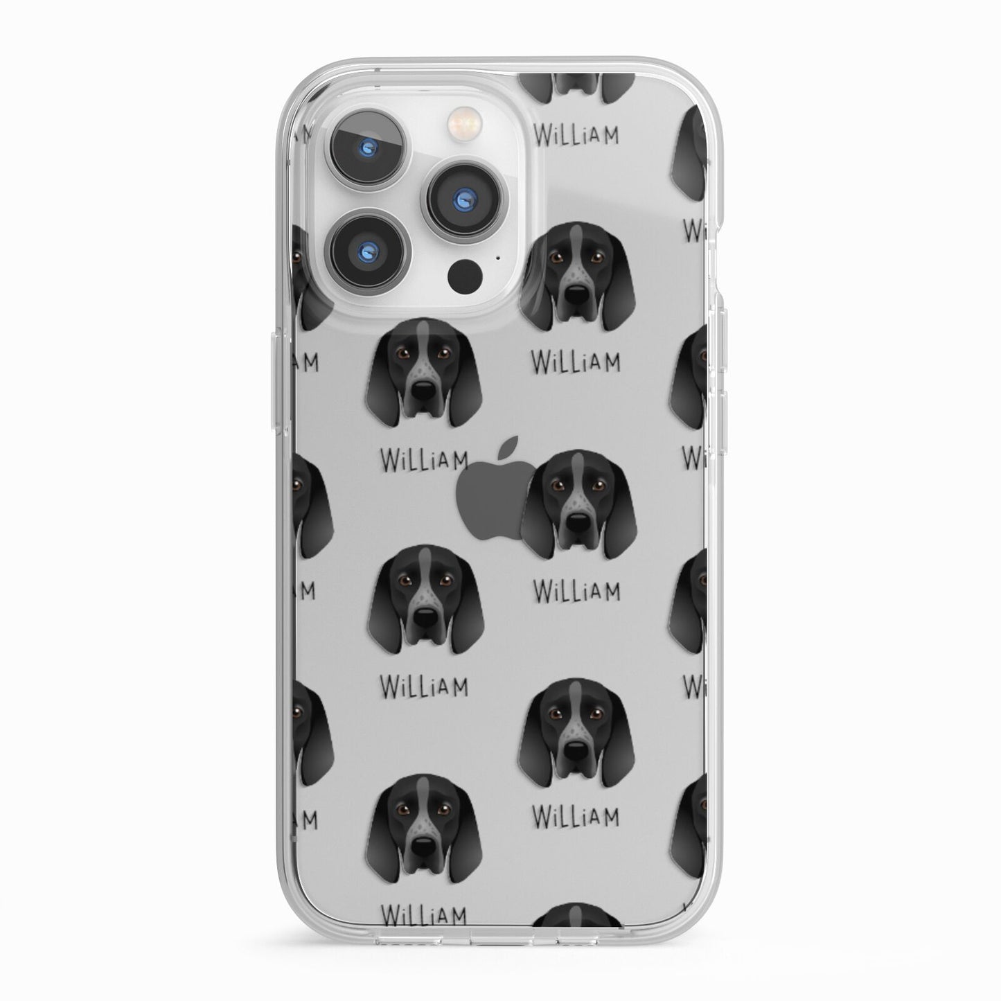 Braque D Auvergne Icon with Name iPhone 13 Pro TPU Impact Case with White Edges