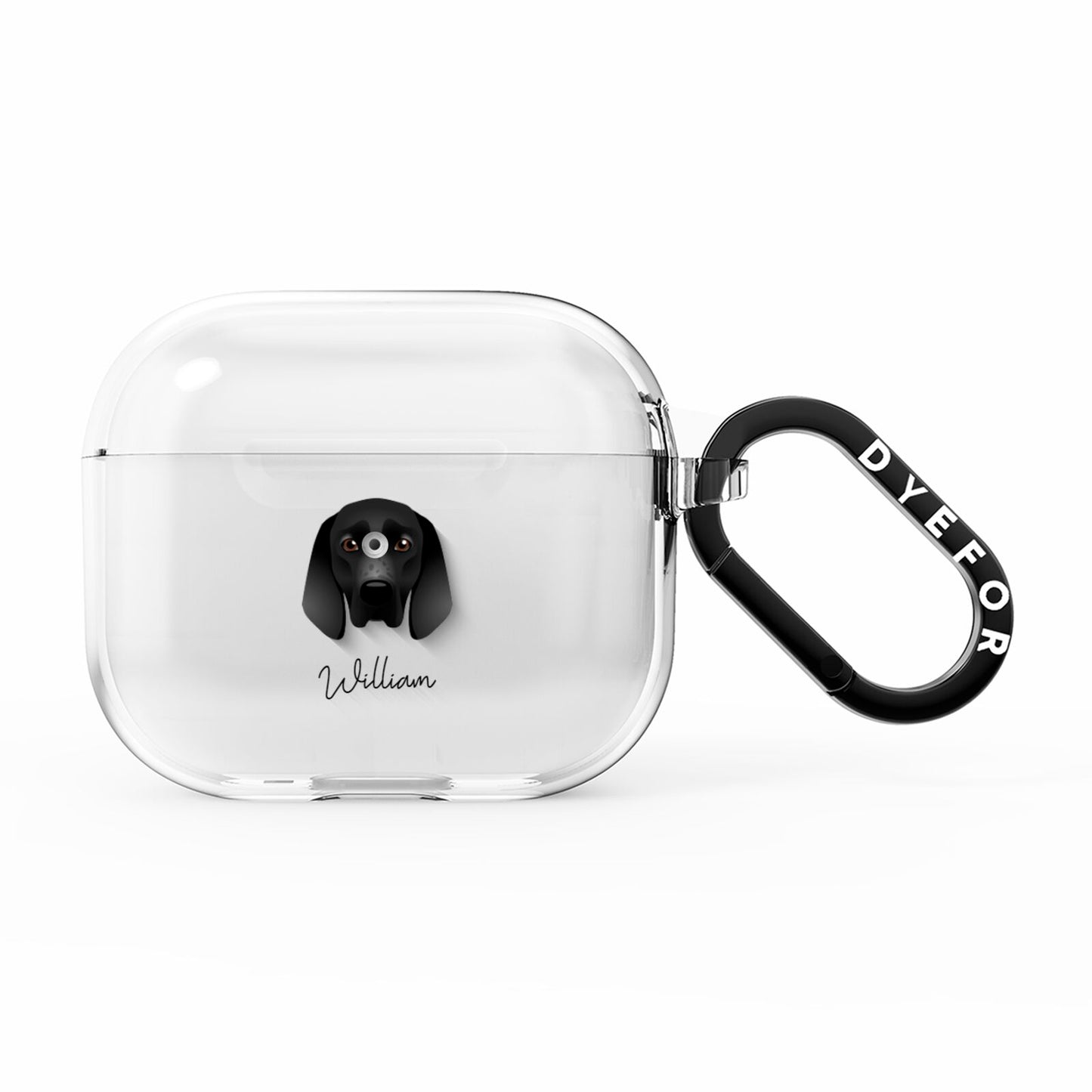 Braque D Auvergne Personalised AirPods Clear Case 3rd Gen