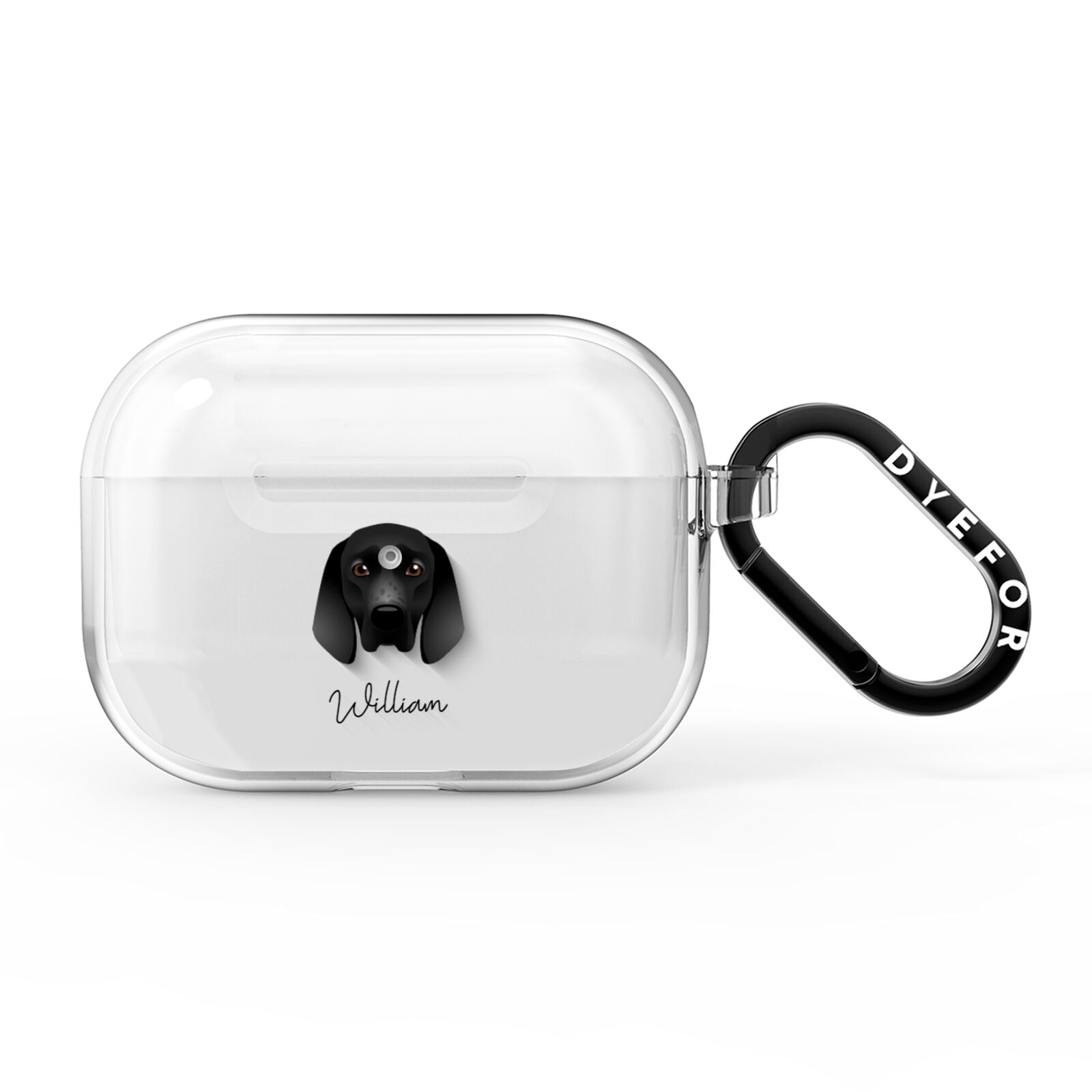 Braque D Auvergne Personalised AirPods Pro Clear Case