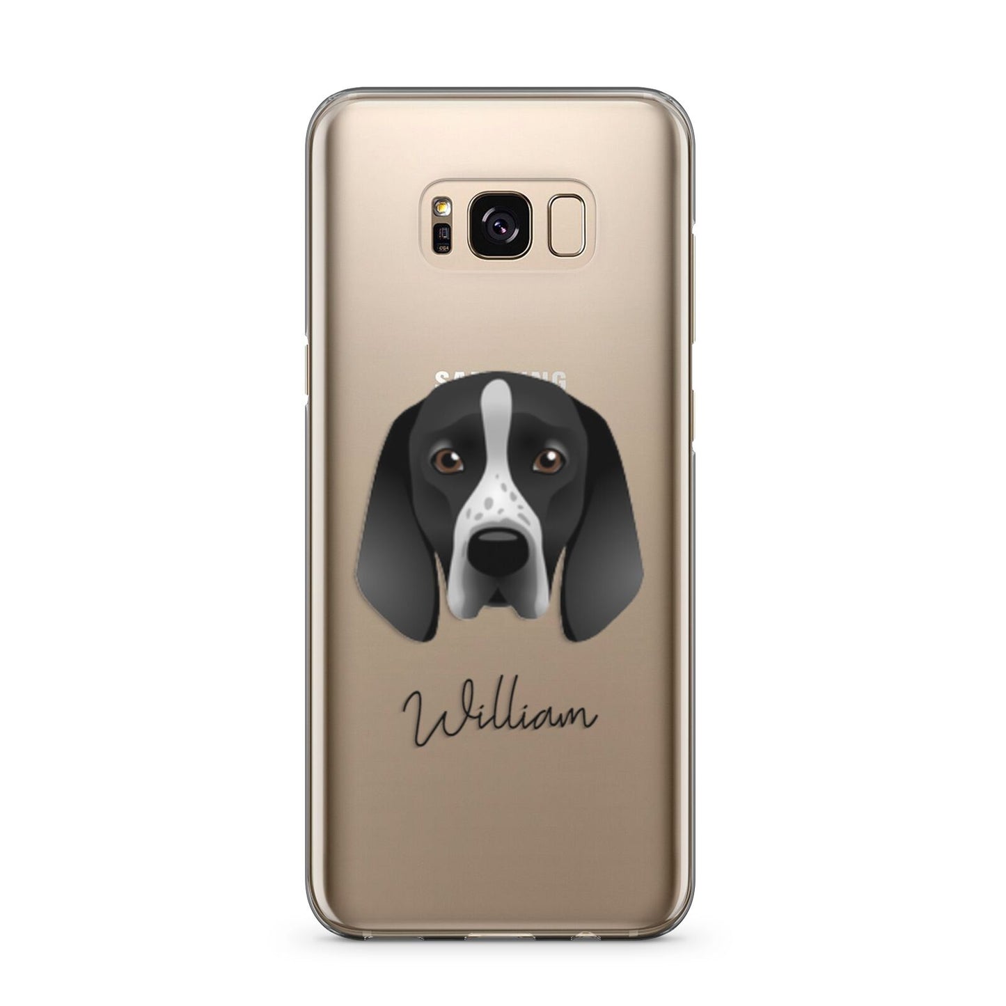 Braque D Auvergne Personalised Samsung Galaxy S8 Plus Case