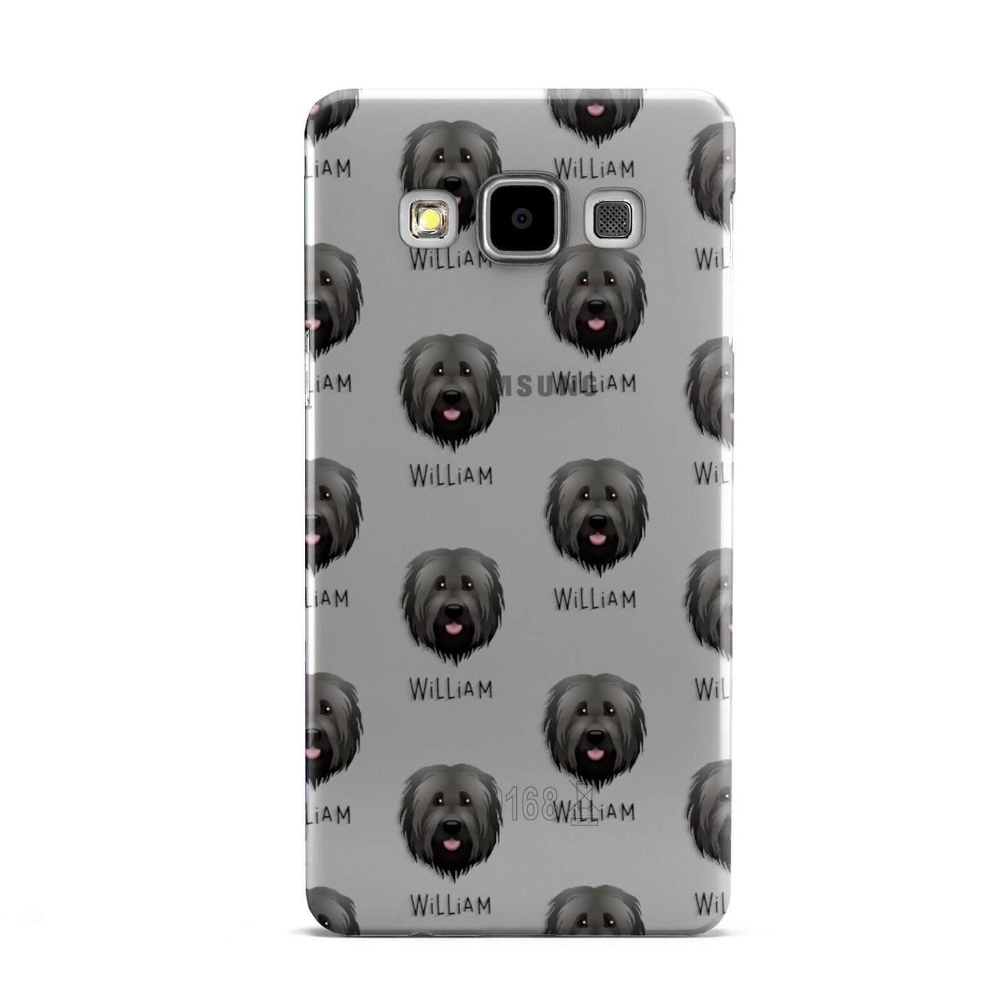 Briard Icon with Name Samsung Galaxy A5 Case