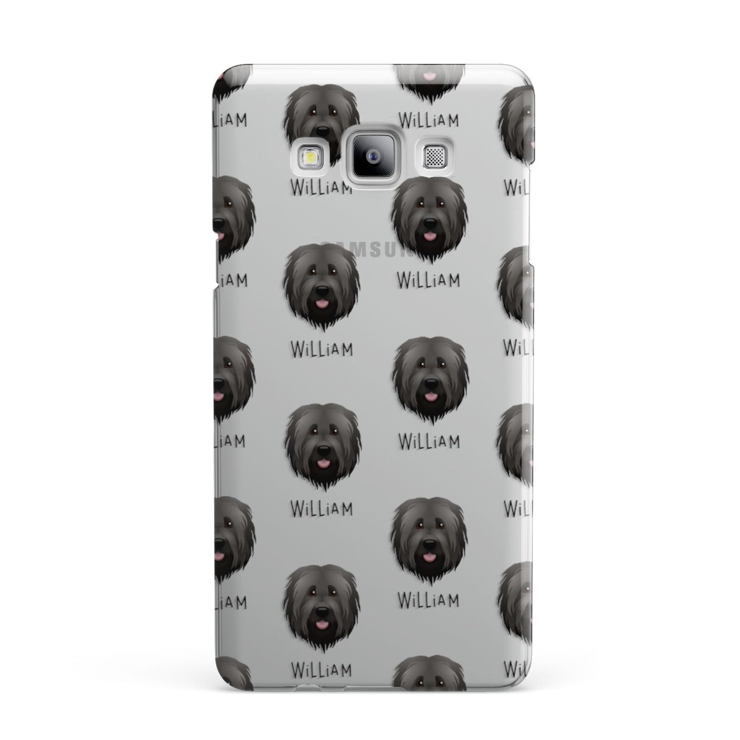 Briard Icon with Name Samsung Galaxy A7 2015 Case