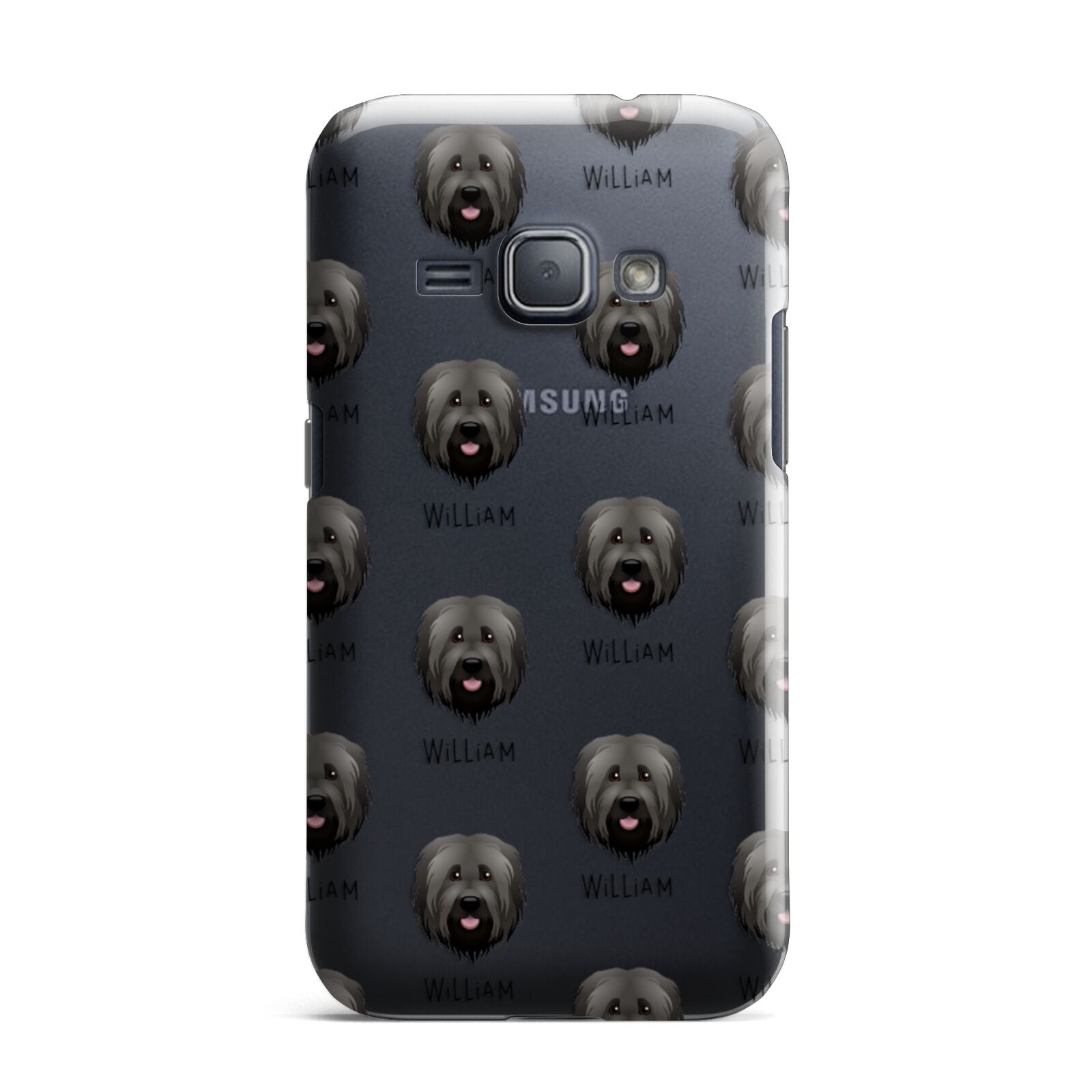 Briard Icon with Name Samsung Galaxy J1 2016 Case