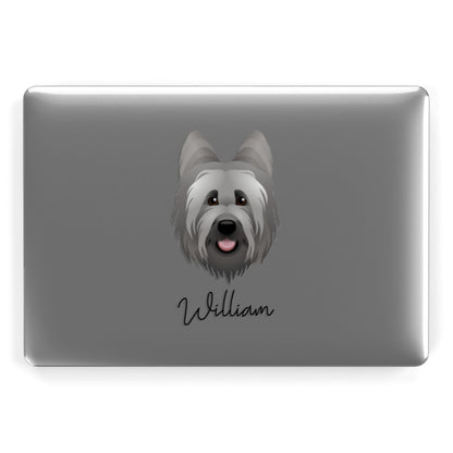 Briard Personalised Apple MacBook Case