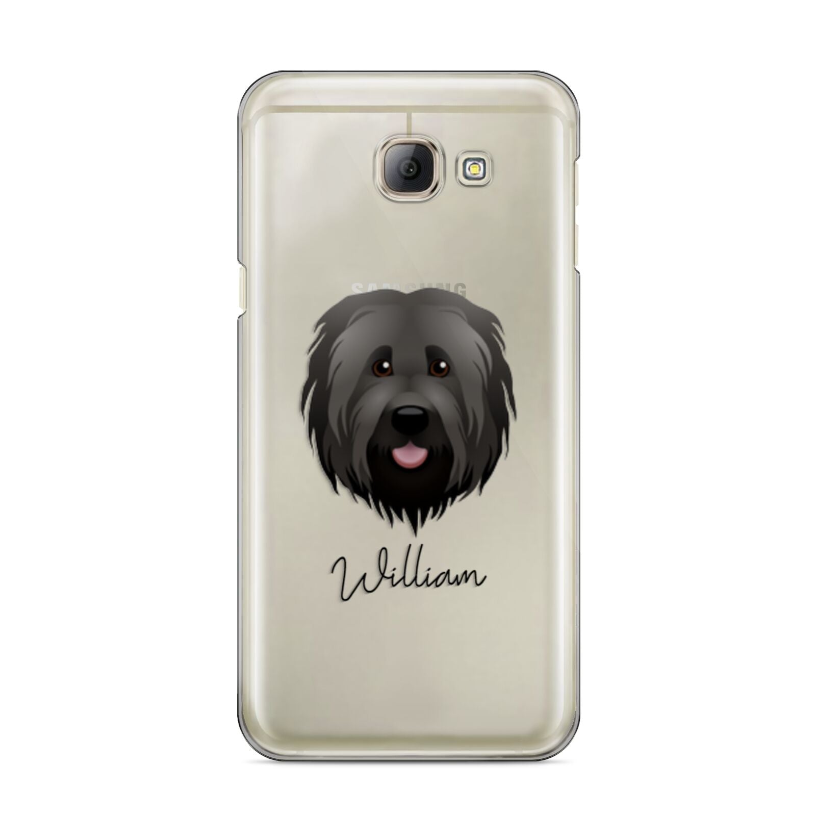 Briard Personalised Samsung Galaxy A8 2016 Case