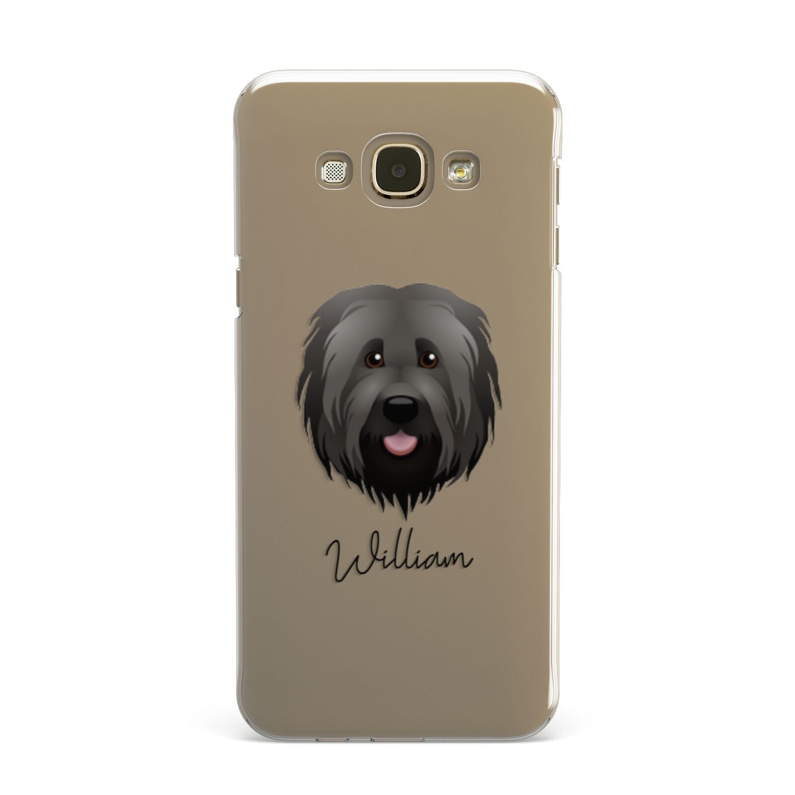 Briard Personalised Samsung Galaxy A8 Case