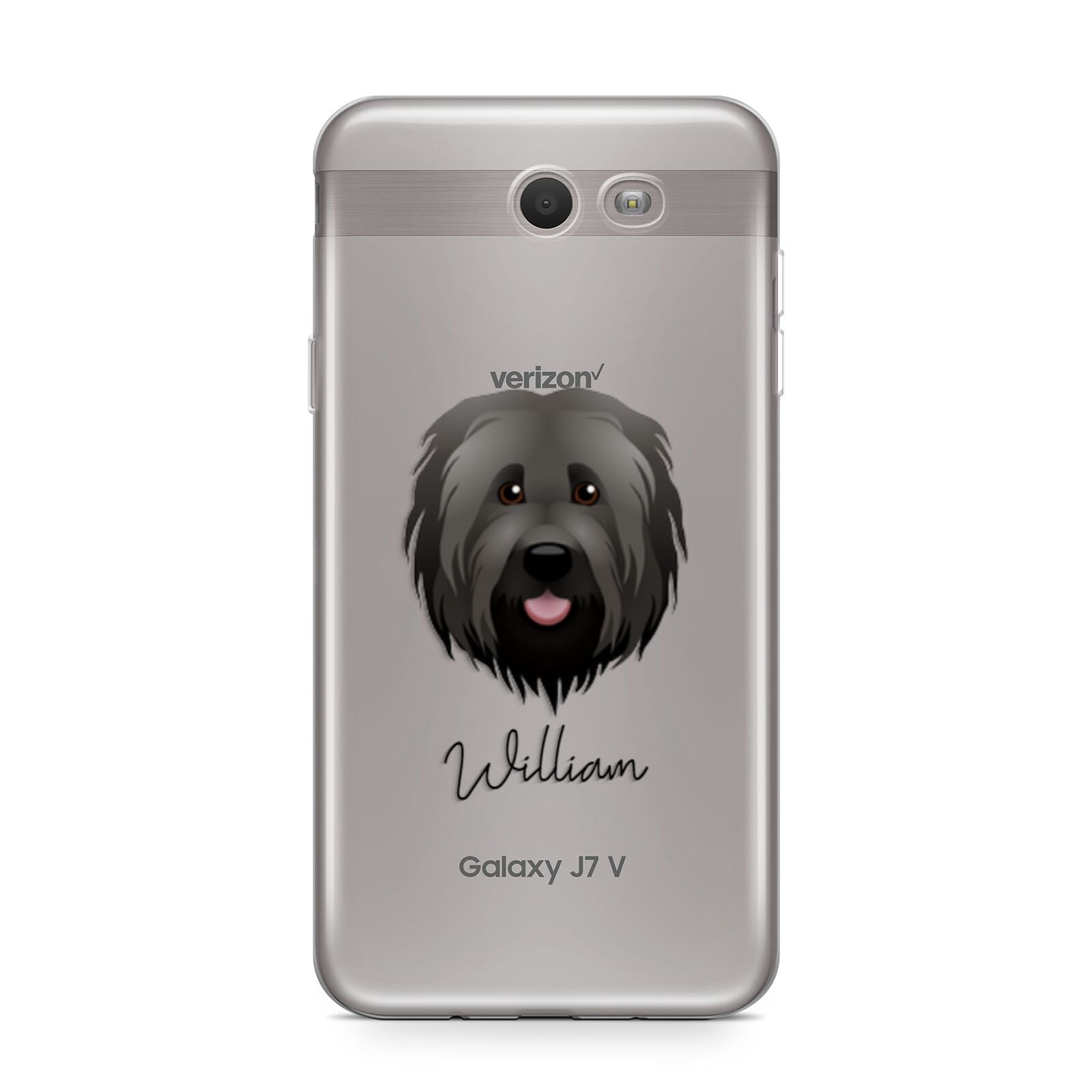 Briard Personalised Samsung Galaxy J7 2017 Case