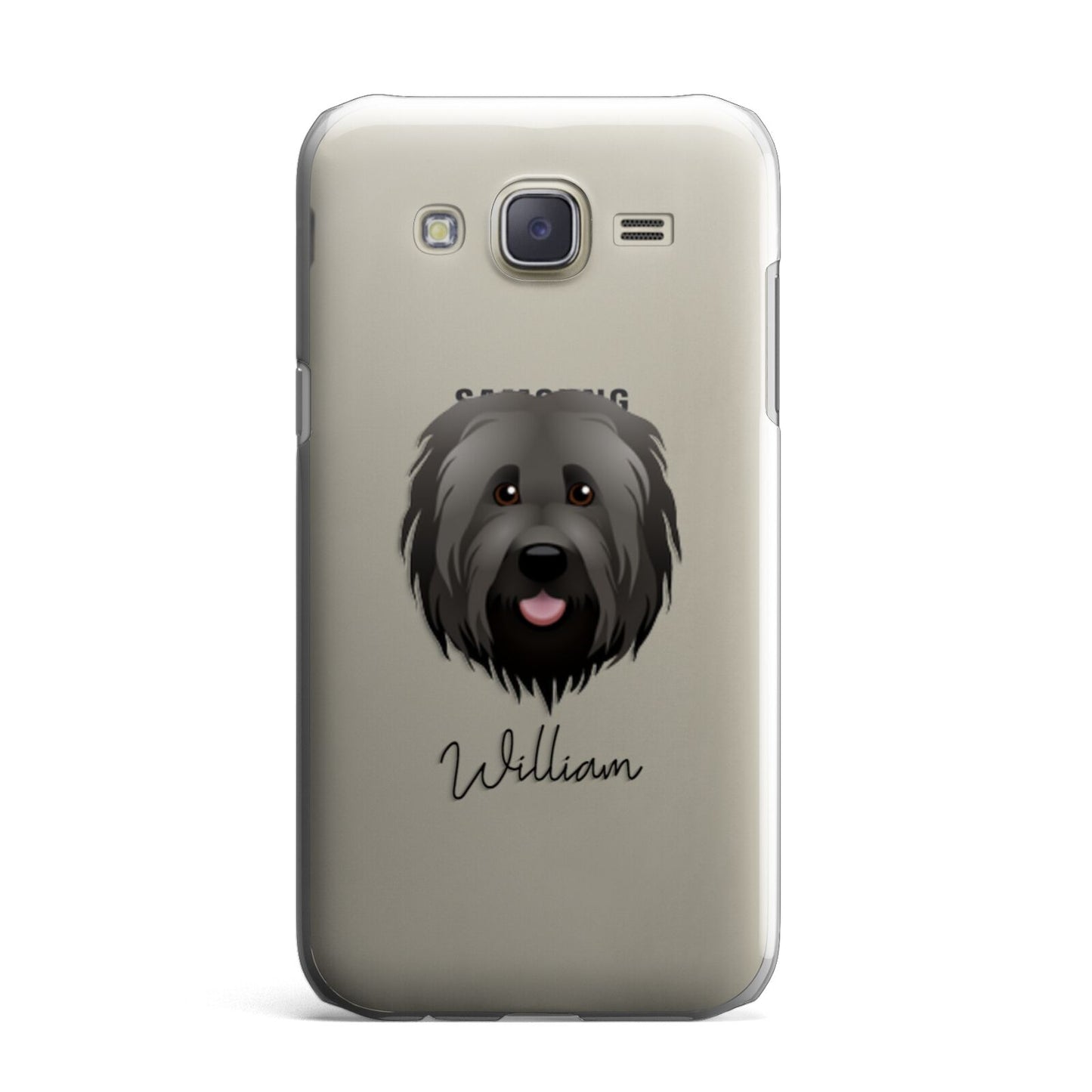 Briard Personalised Samsung Galaxy J7 Case