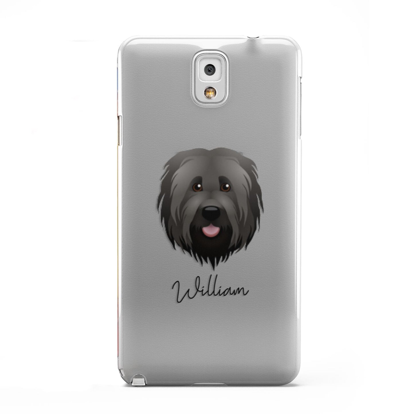 Briard Personalised Samsung Galaxy Note 3 Case