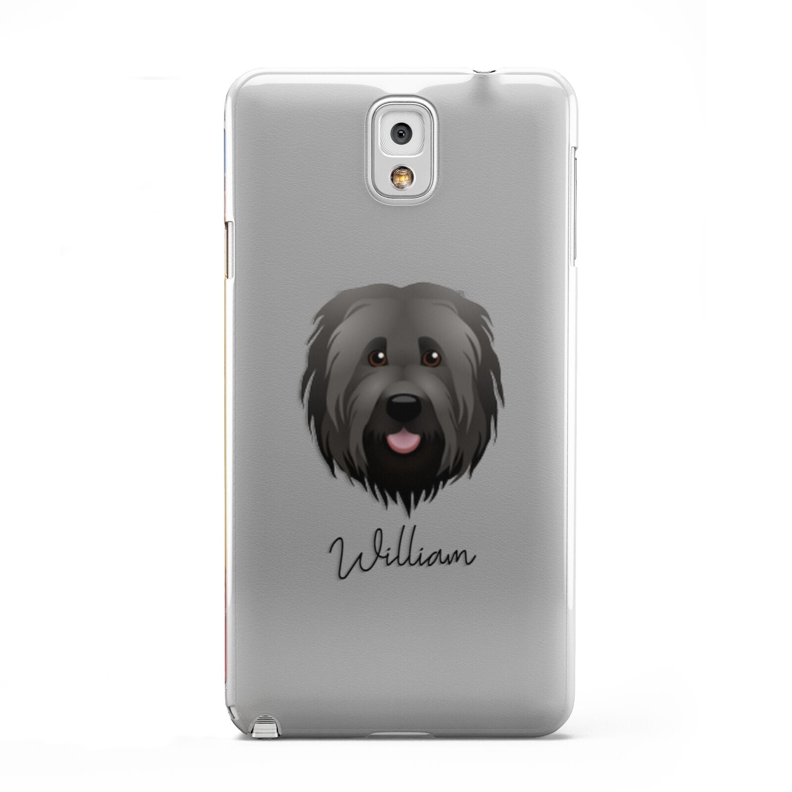 Briard Personalised Samsung Galaxy Note 3 Case