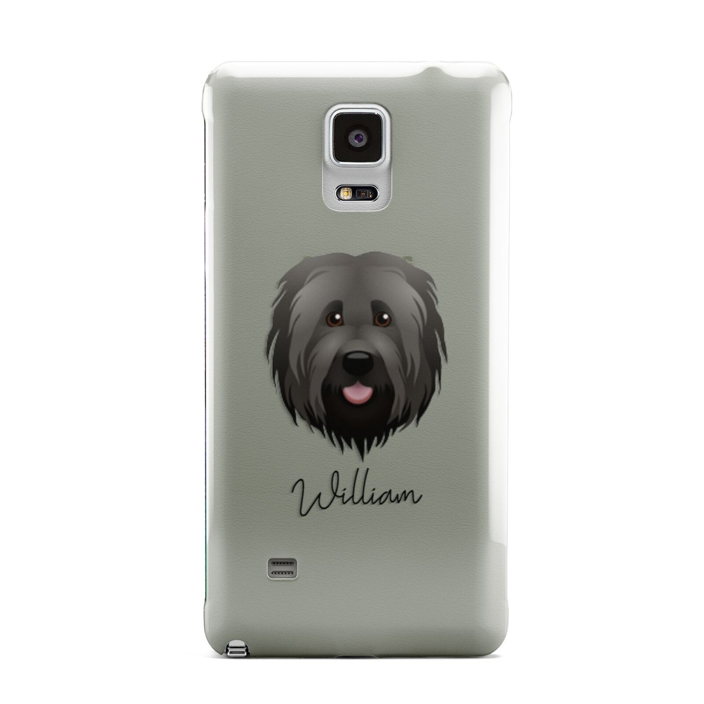 Briard Personalised Samsung Galaxy Note 4 Case