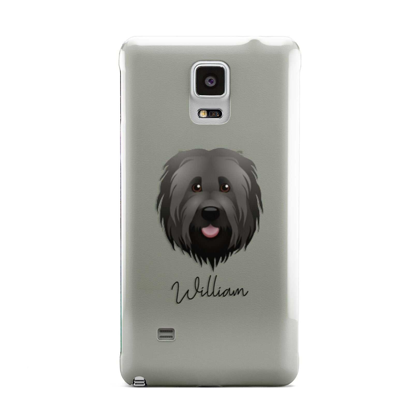 Briard Personalised Samsung Galaxy Note 4 Case